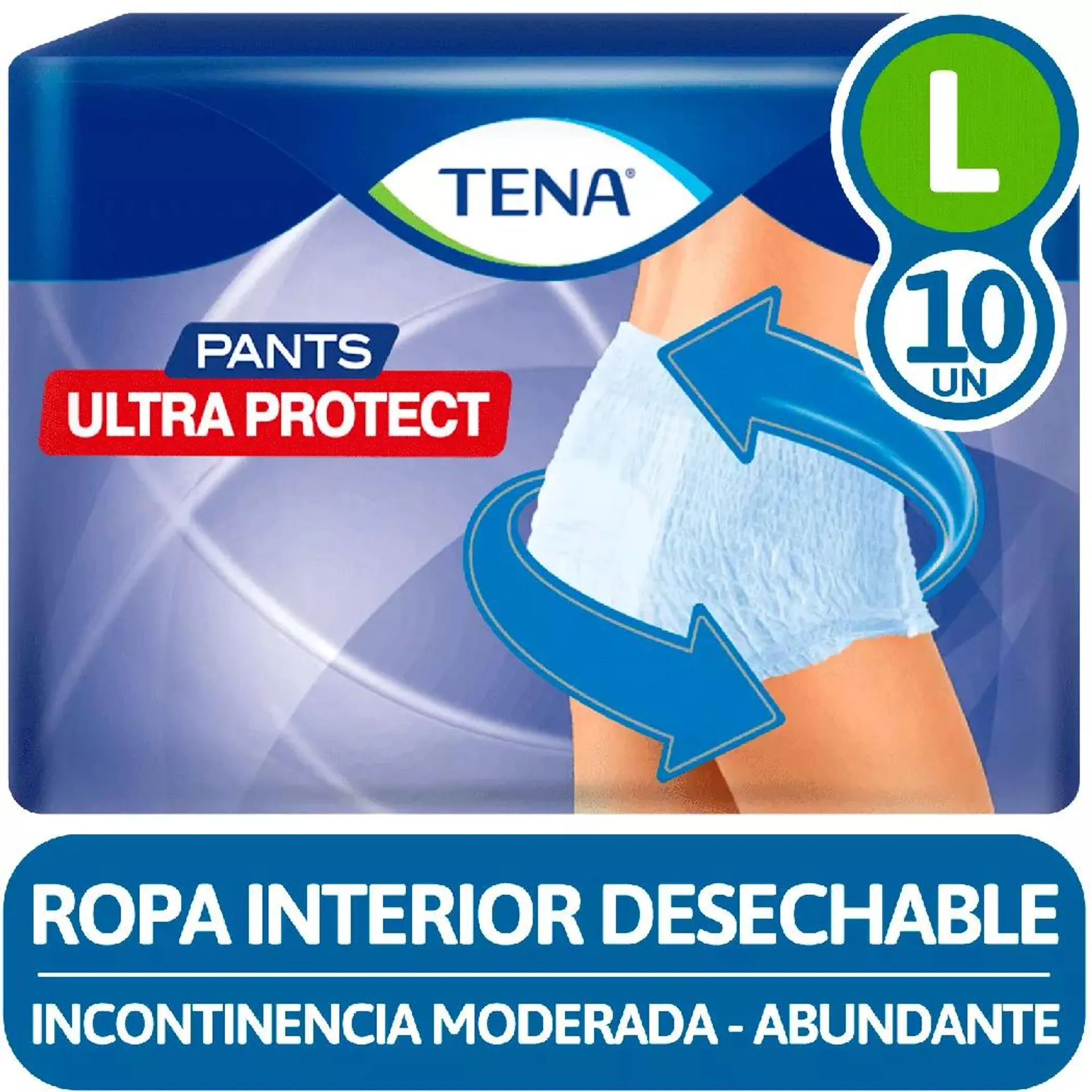 Pants Ultra Protect Talla G 10 Unidades