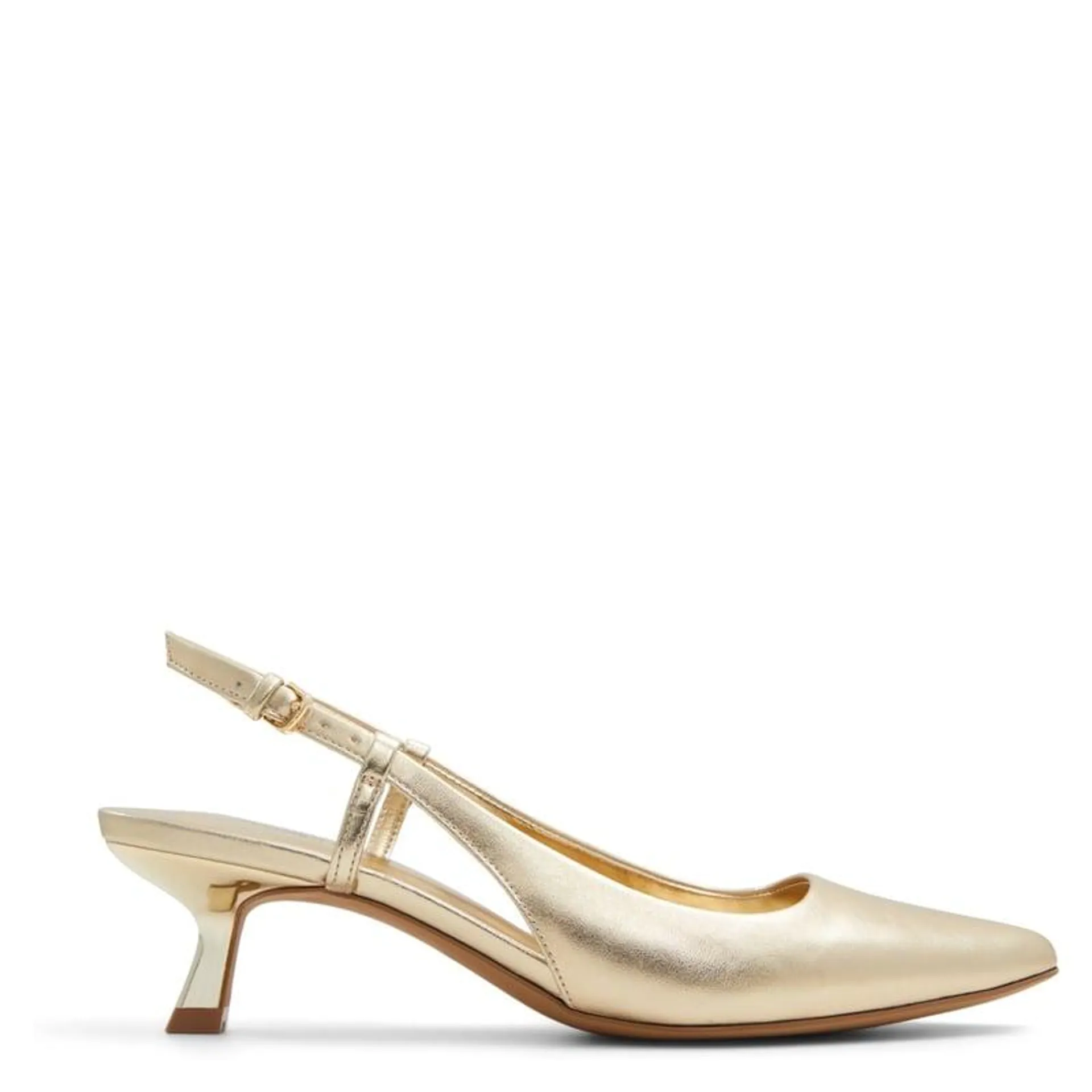 Zapato Formal Mujer Dorado Call It Spring