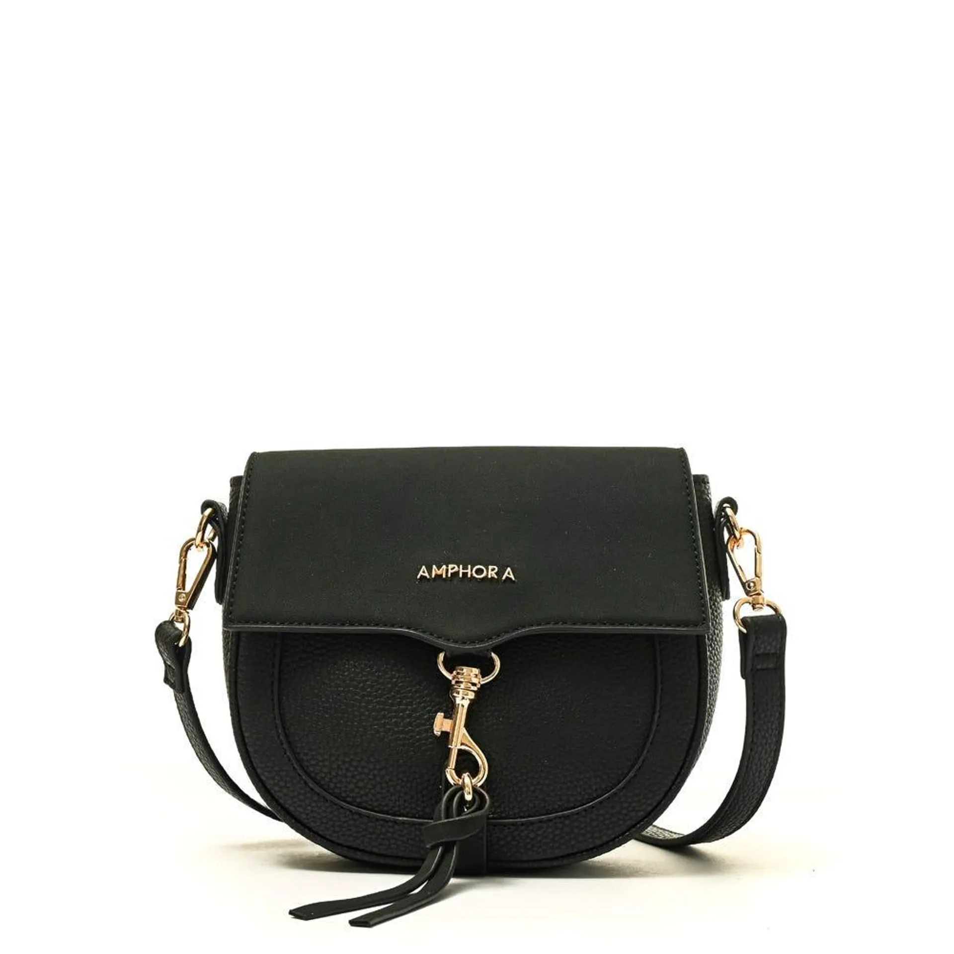 Cartera bandolera pequeña charis negro