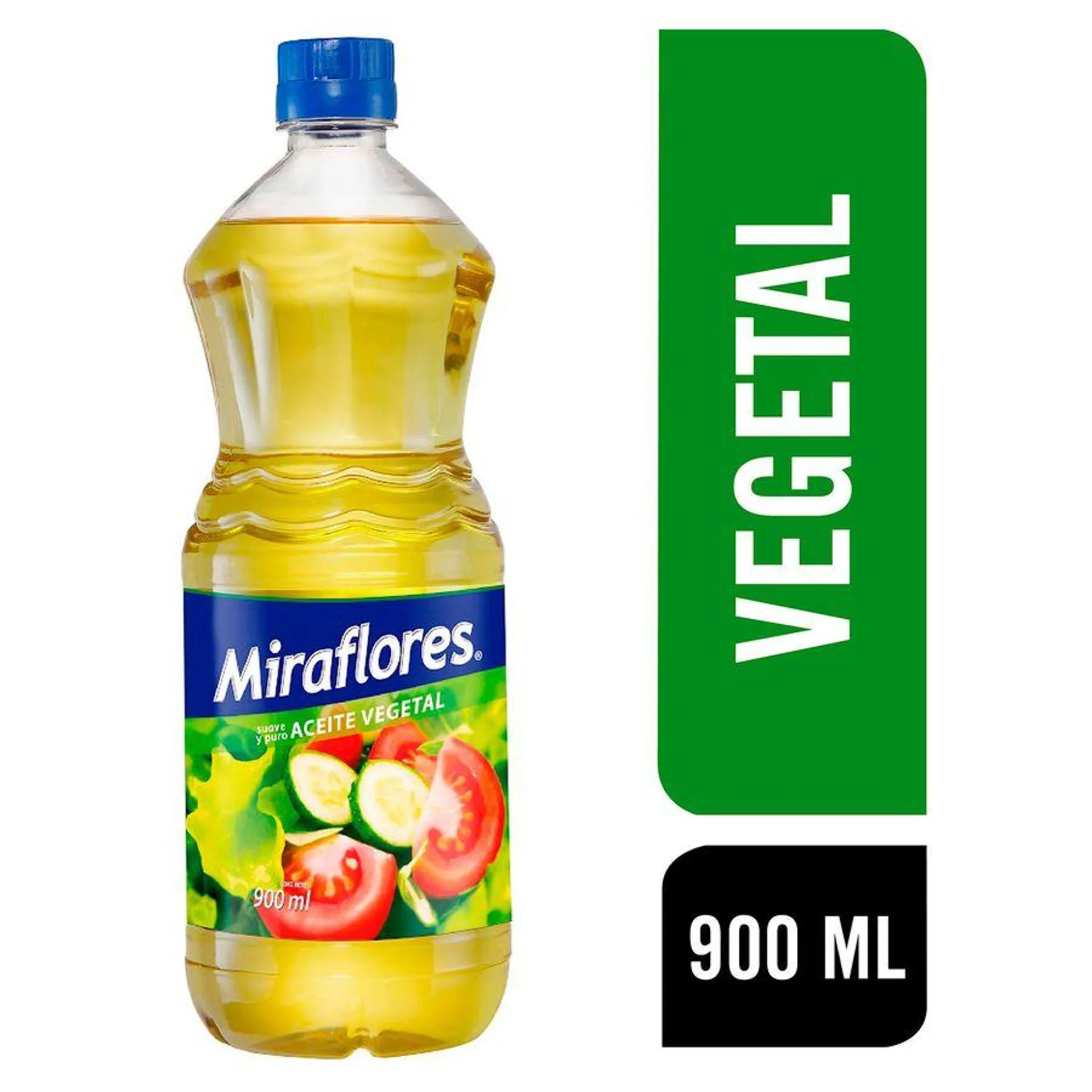 Aceite Vegetal Miraflores 900 ml