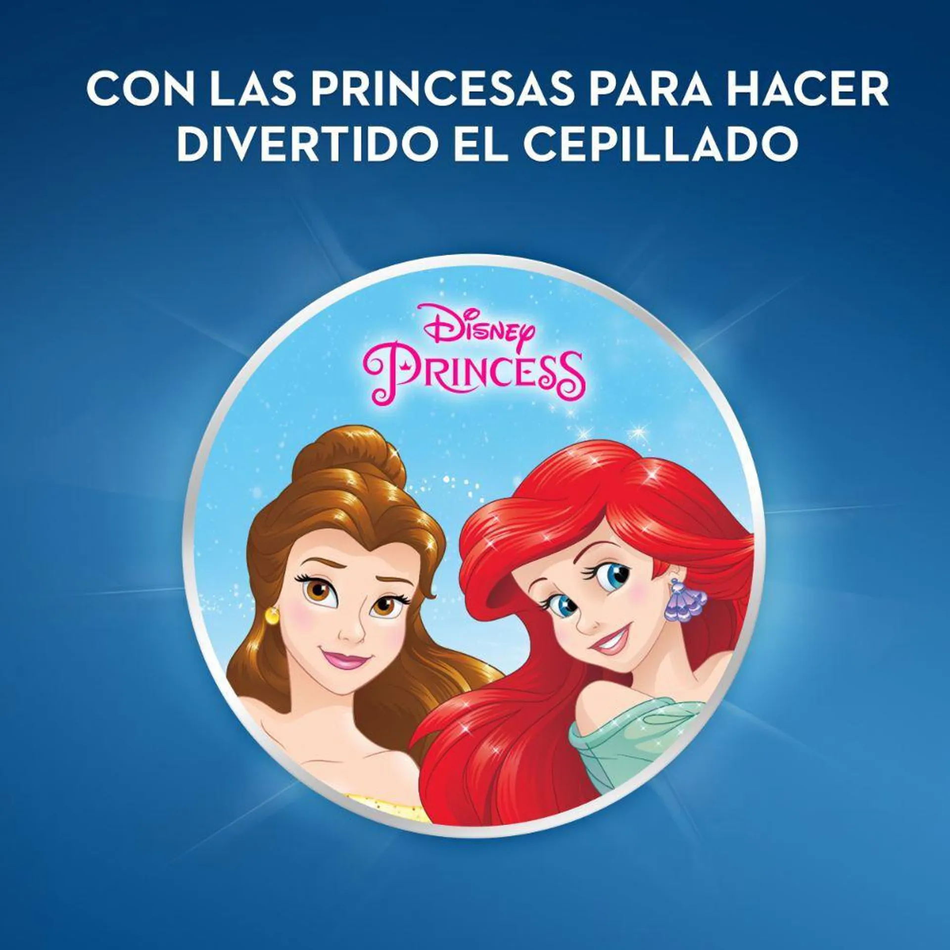 Repuesto Cepillo Eléctrico Disney Princess +3 Años X2