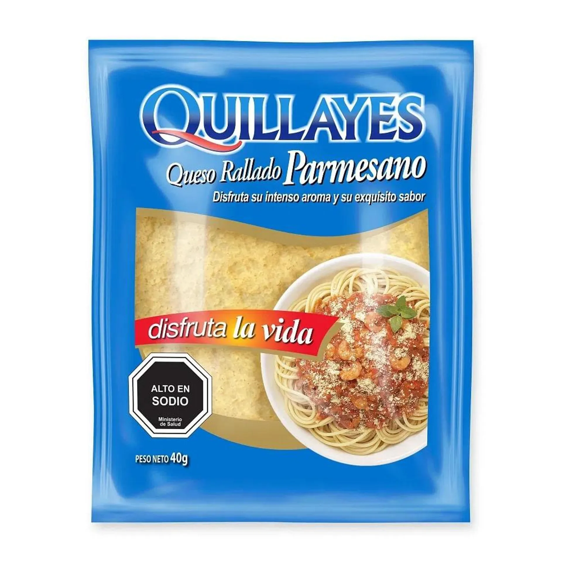 Queso rallado parmesano