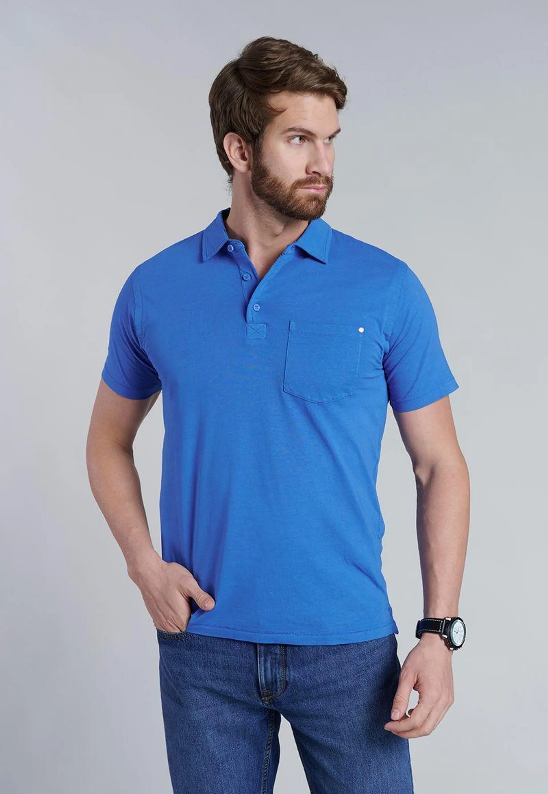 Polera Polo Orlando Lt. Blue