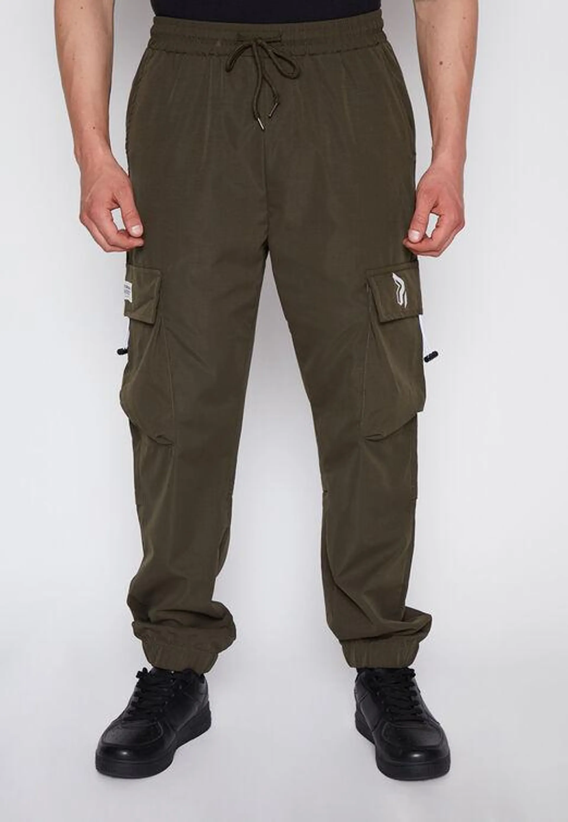 Pantalon Hombre Verde Cargo Family Shop