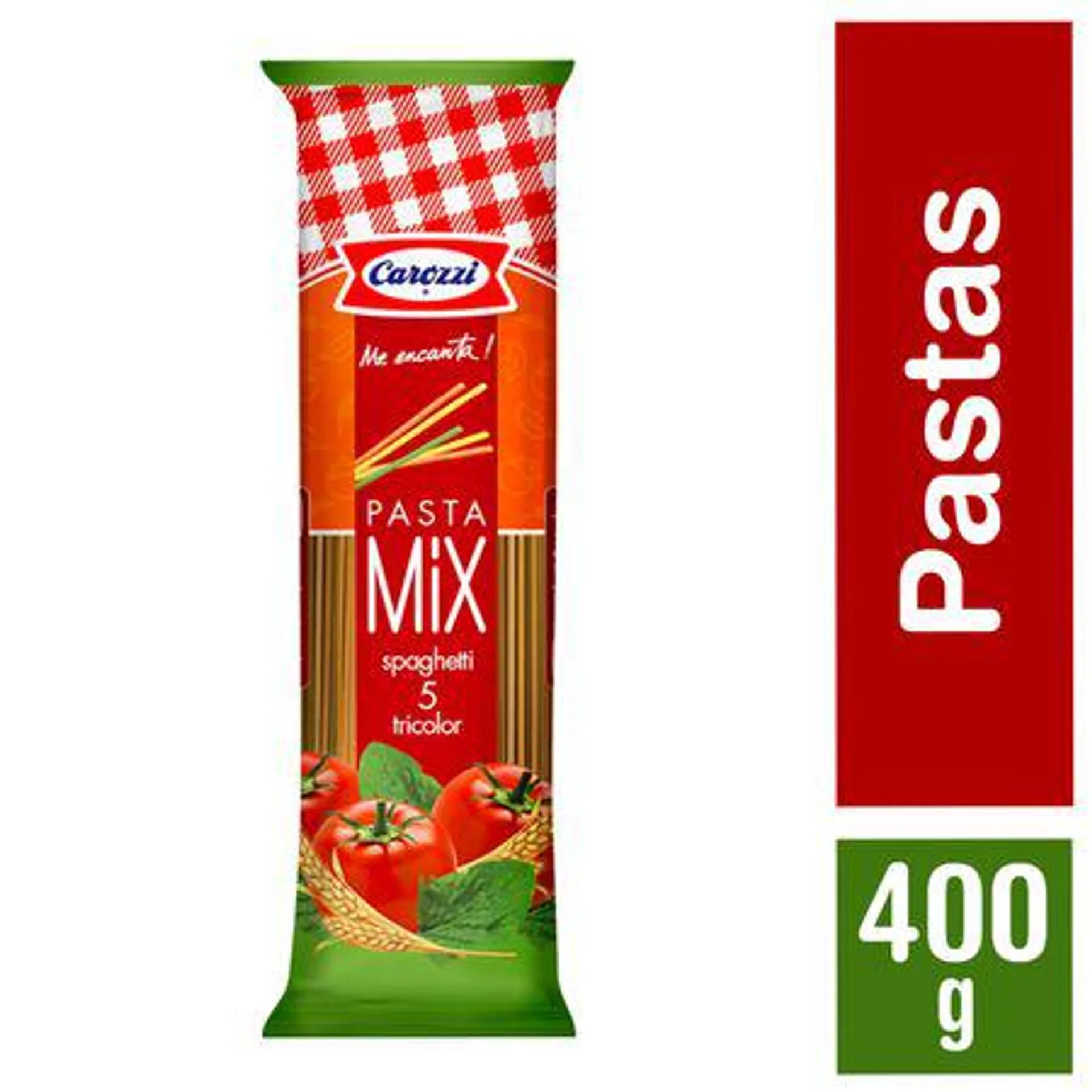 Pasta Spaghetti Tricolor 400 g