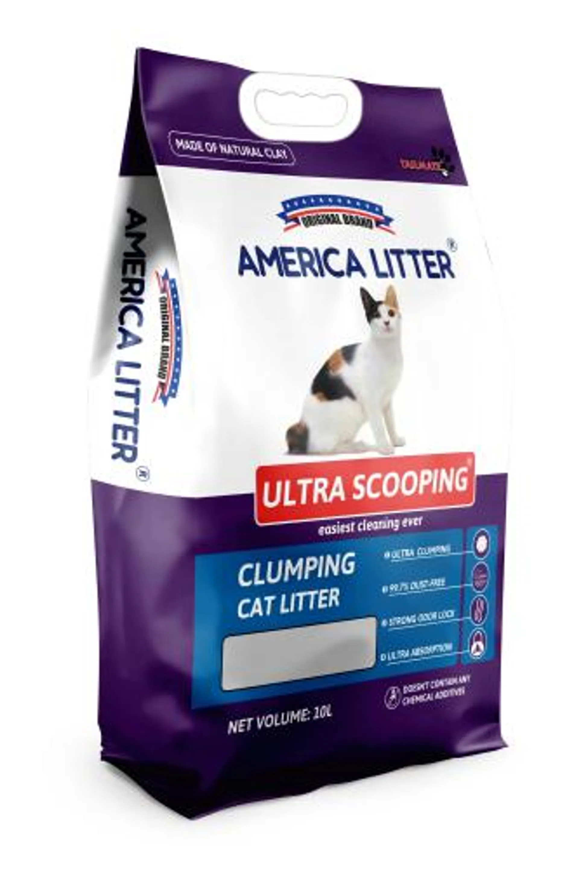 AMERICALITTER ULTRA SCOOPING 7 KG