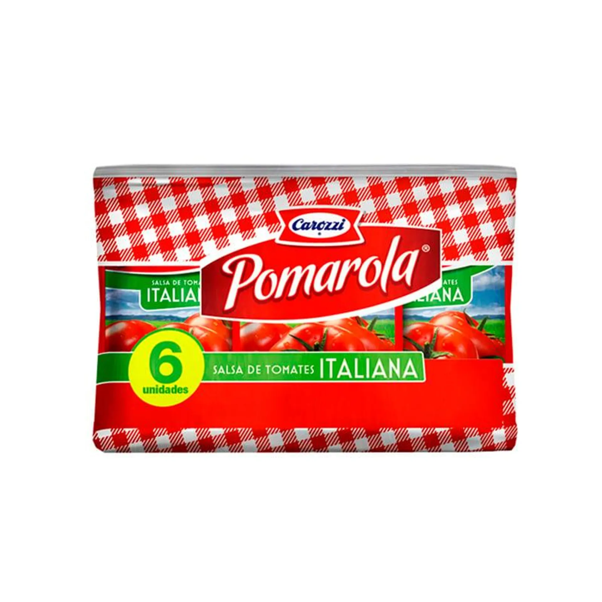 Pack 6 unidades Pomarola Carozzi 1.2 kg