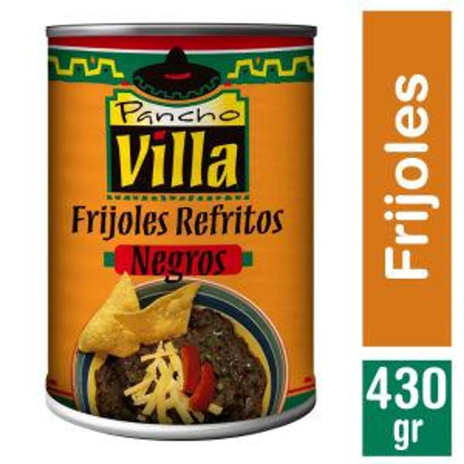 Frijoles Refritos Negros, 430 g