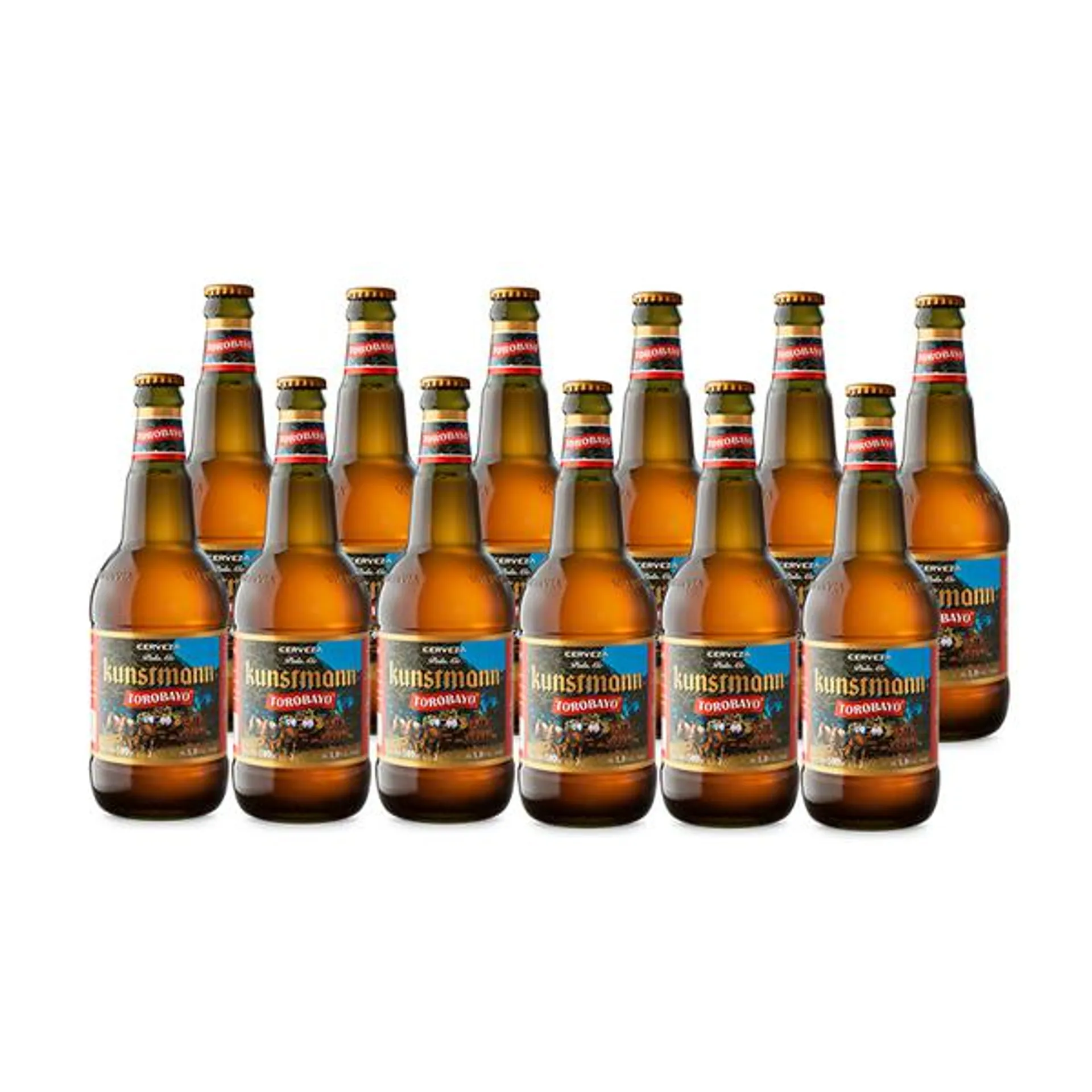 Cerveza Kunstmann Torobayo botella 500 CC x12 | Liquidos.cl