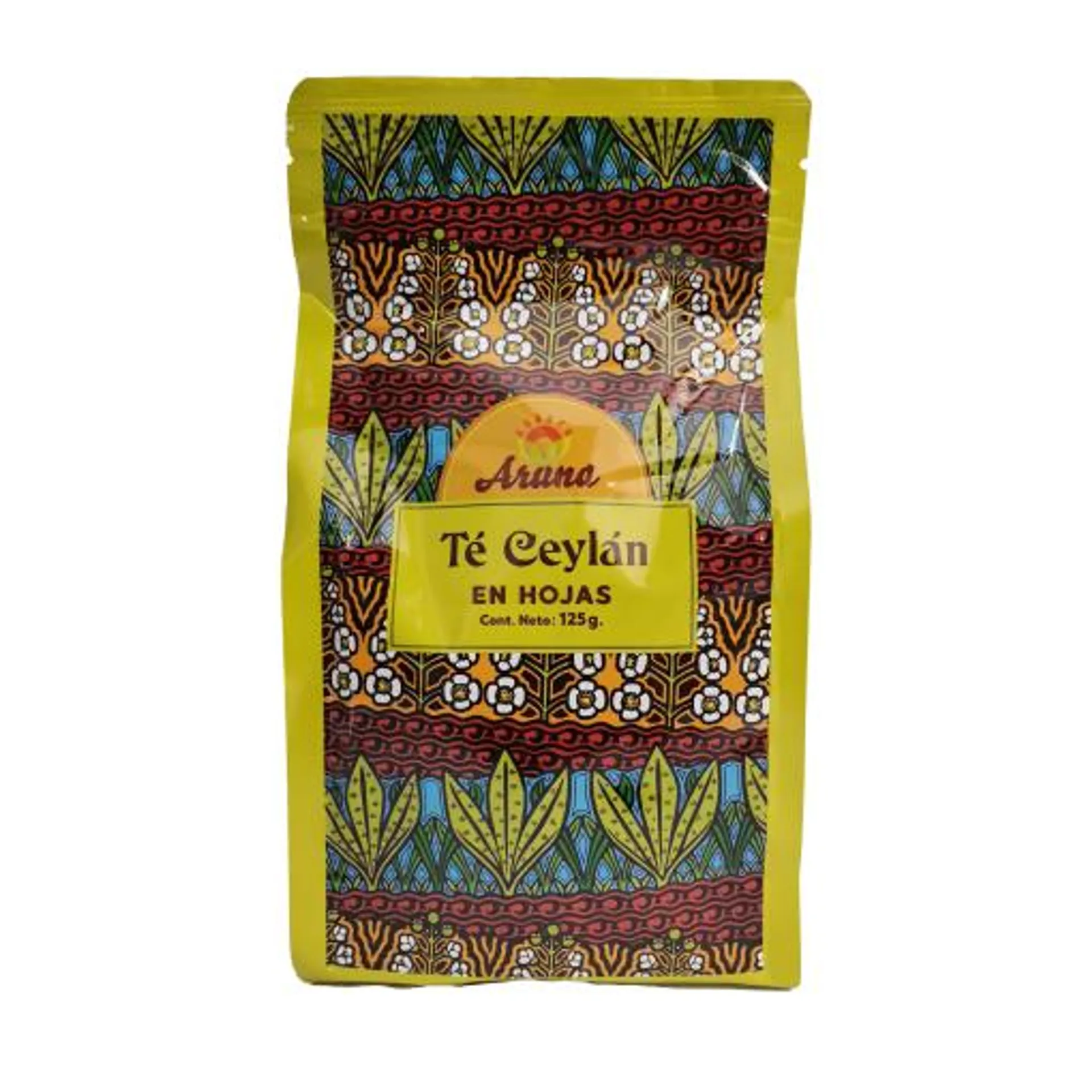 Té Ceylan En Hoja Aruna 125 Gr