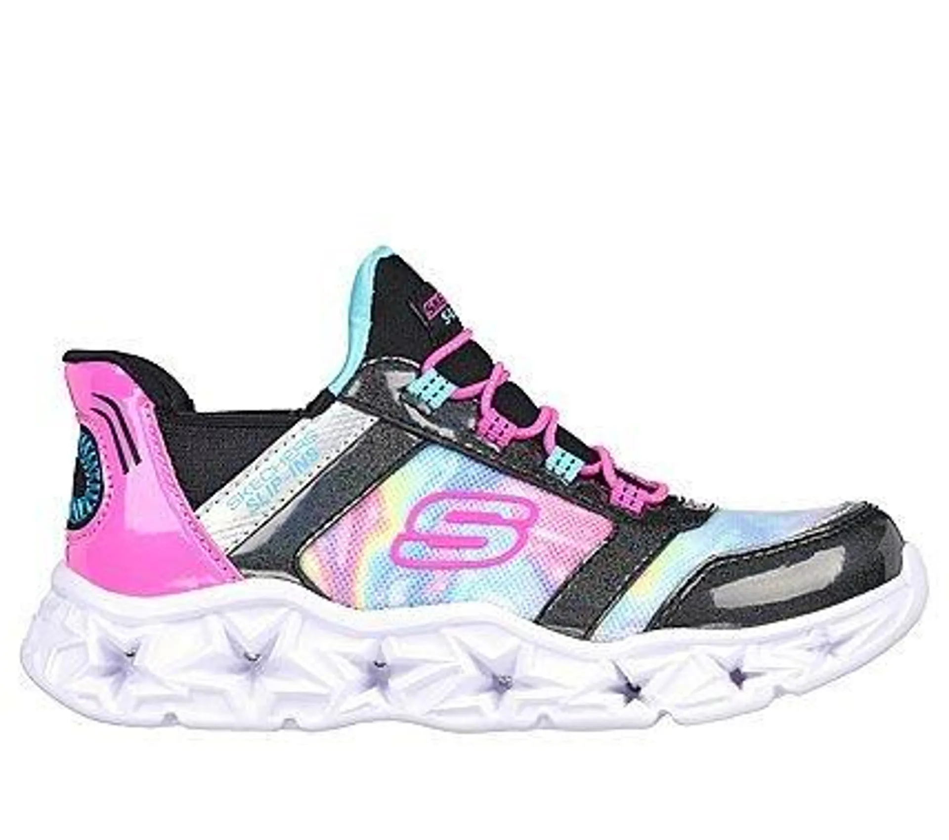 Girl's Slip Ins: Galaxy Lights - Tie Dye Takeoff