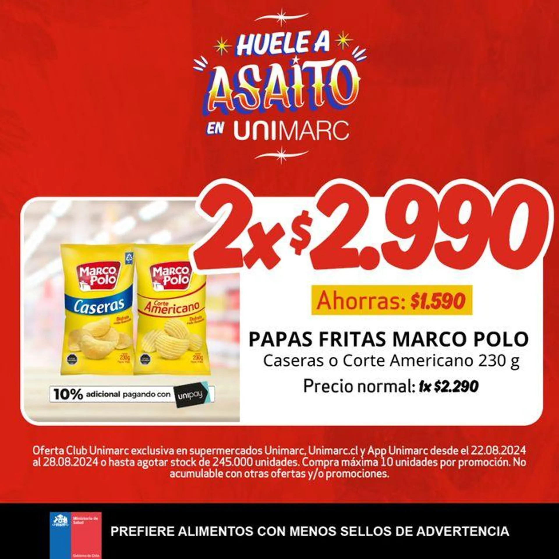 Catálogo de Ofertas Unimarc 27 de agosto al 10 de septiembre 2024 - Página 6