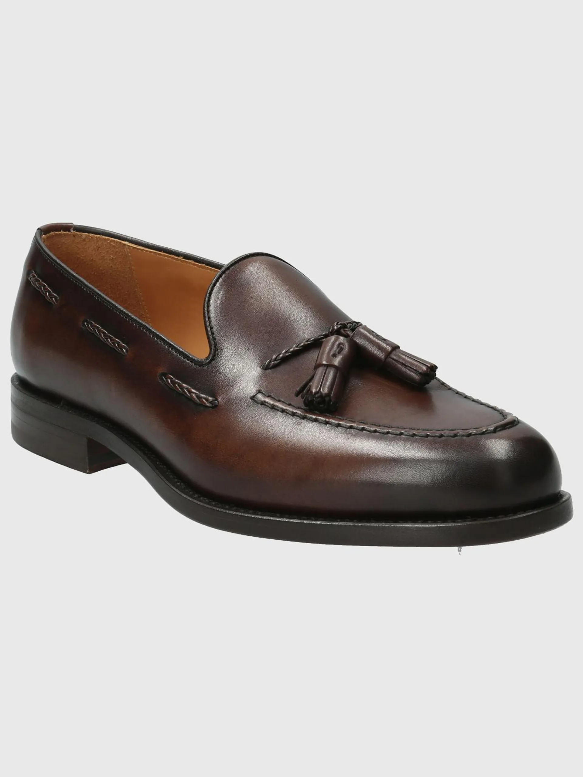 Mocasín Berwick Cuero Hombre San Clemente Café