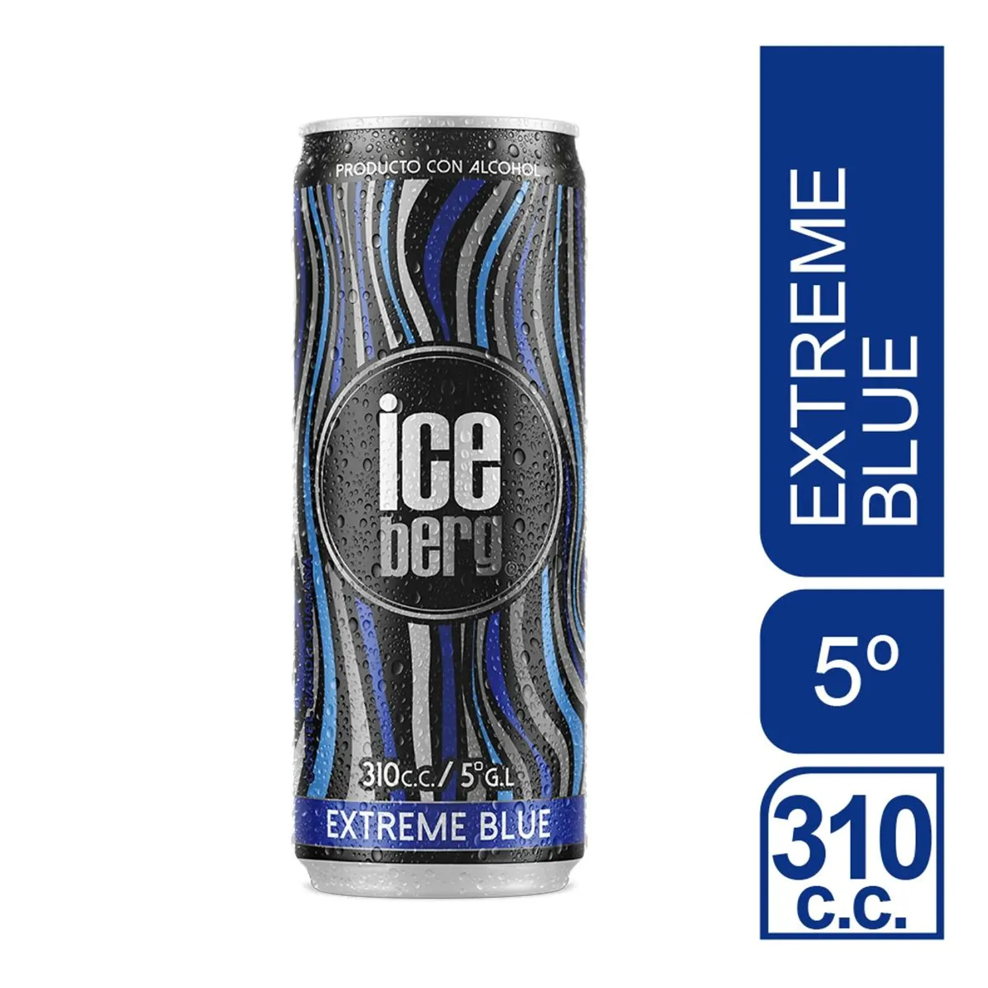 Cóctel Iceberg Extreme Blue 5° 310 Cc