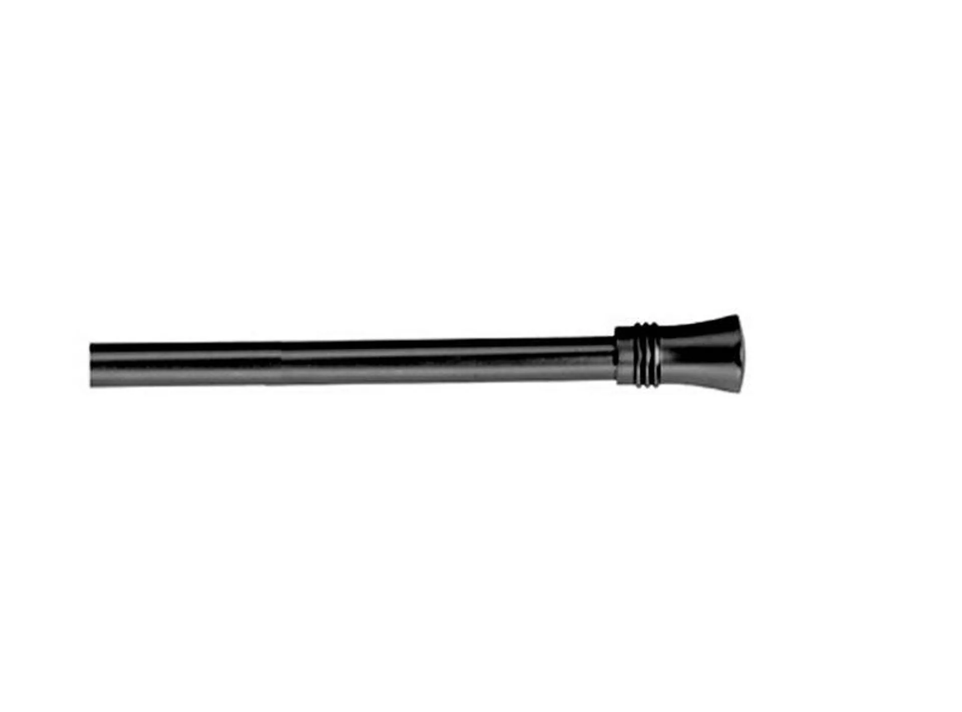 Barra extensible doble 120-210 cm tope negro Cotidiana