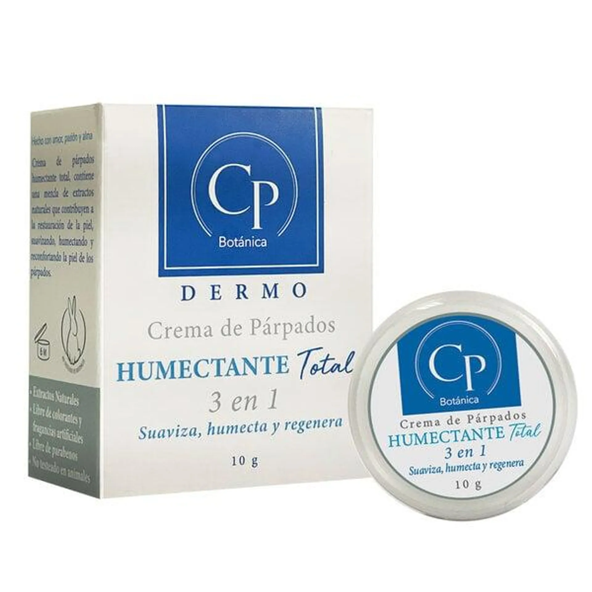 Crema de parpados humectante total 10 g