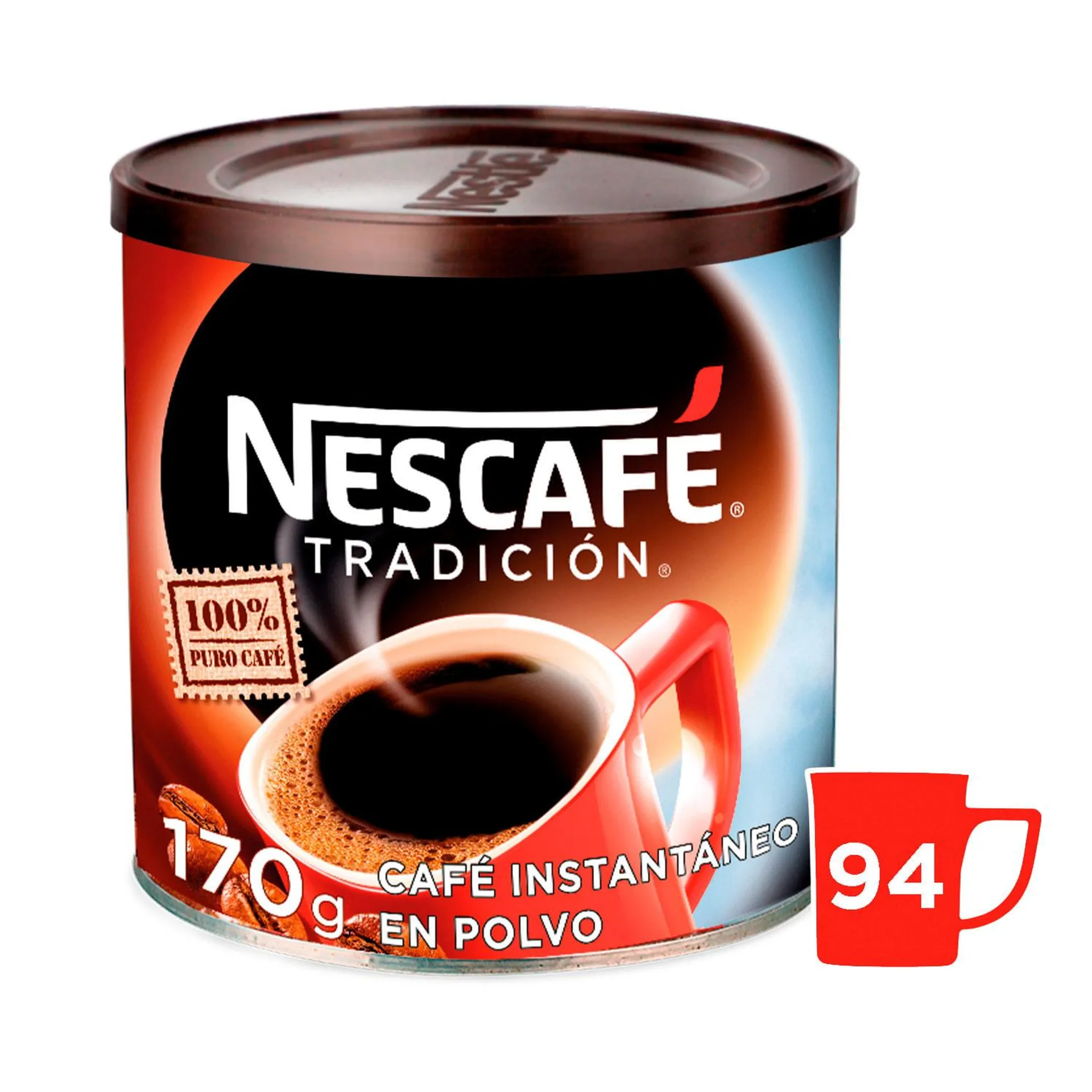 Café instantáneo Nescafé tradición 170 g | Jumbo.cl