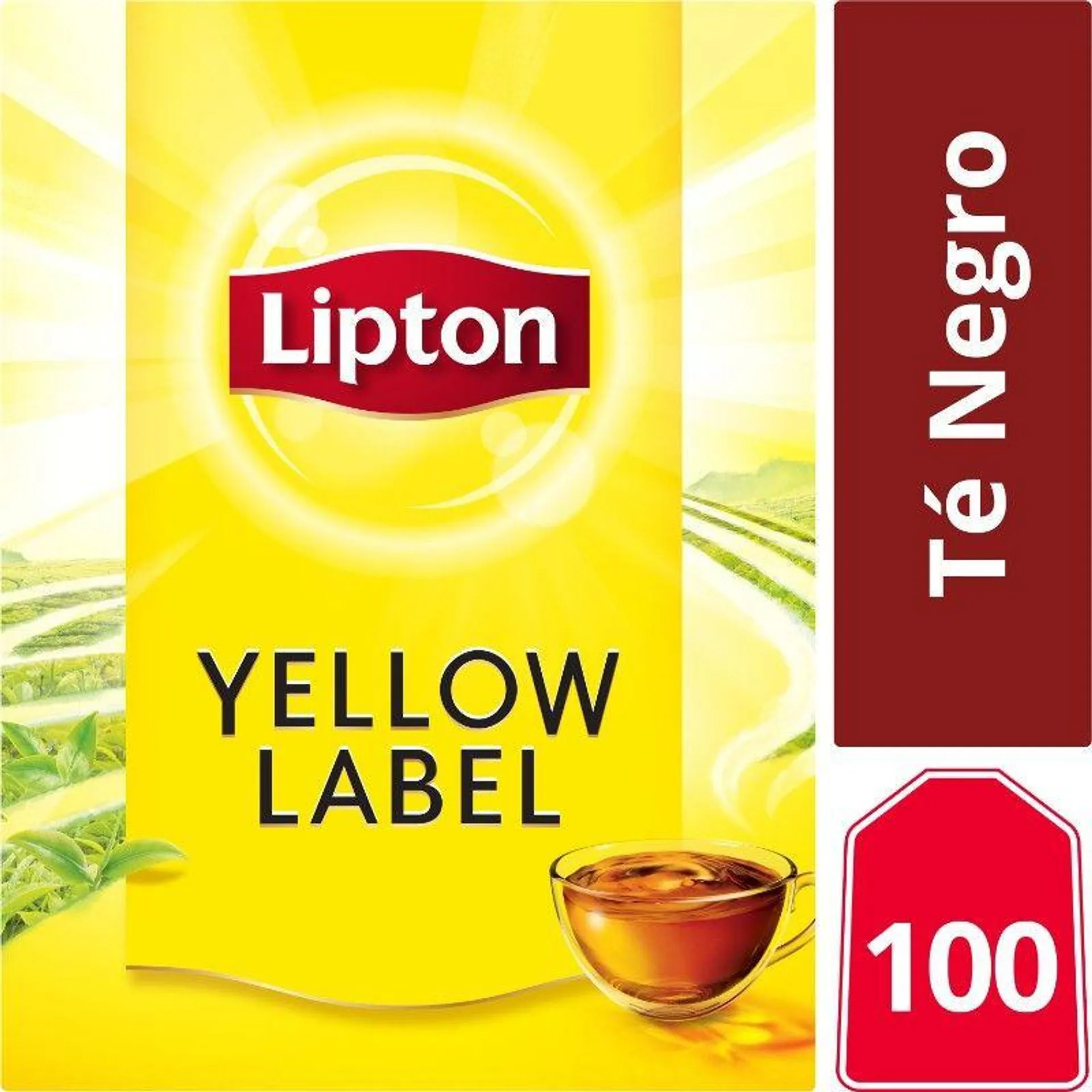 Té negro yellow label, 100 Un