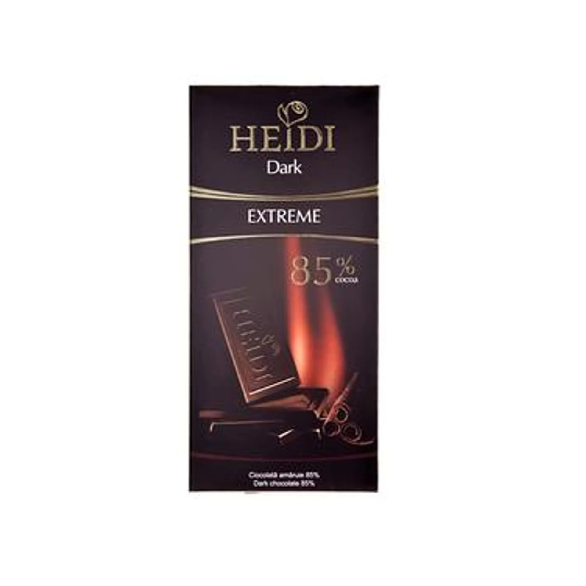 Chocolate Heidi Dark Extreme 80Gr