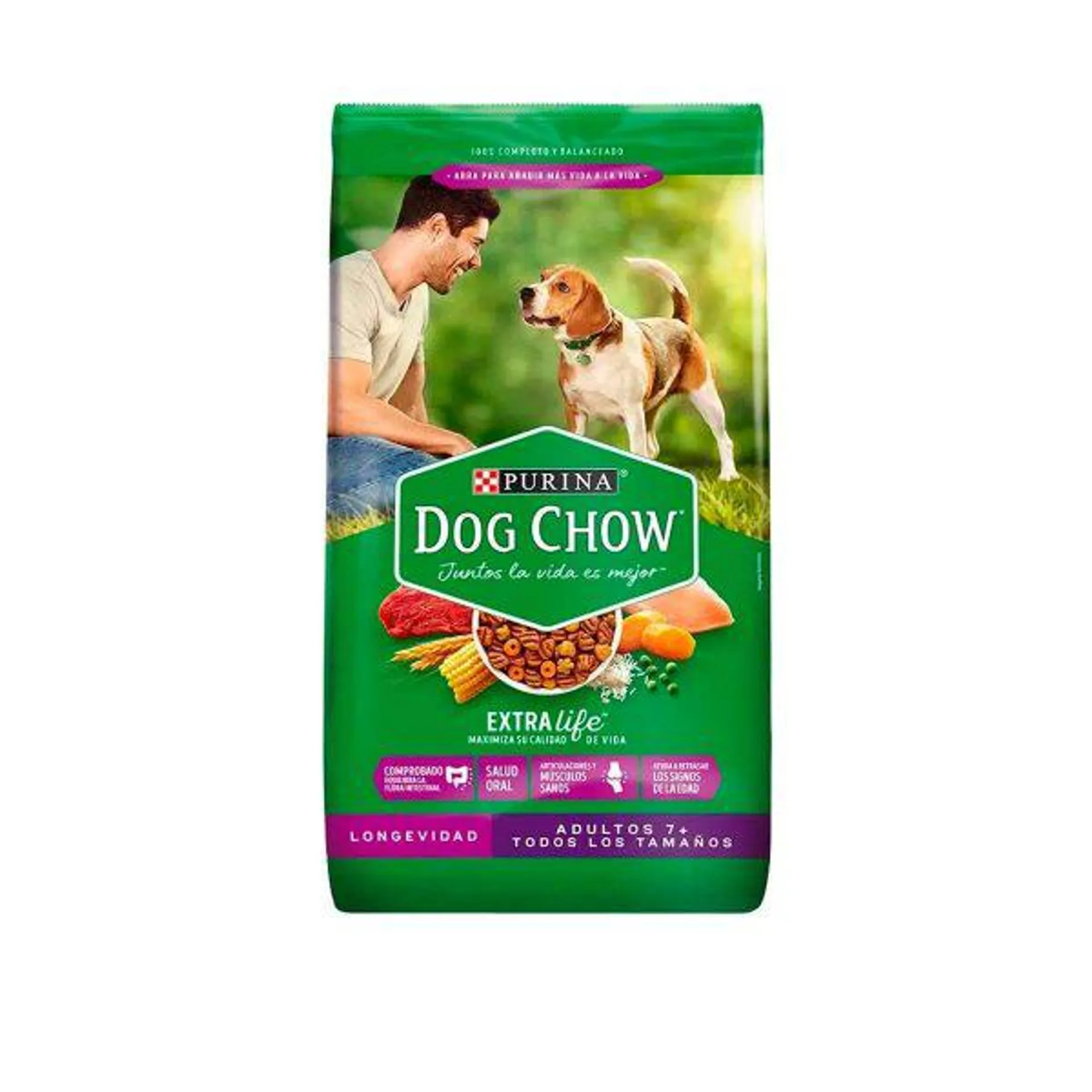 Dog Chow Longevidad 7+ 8 Kgs