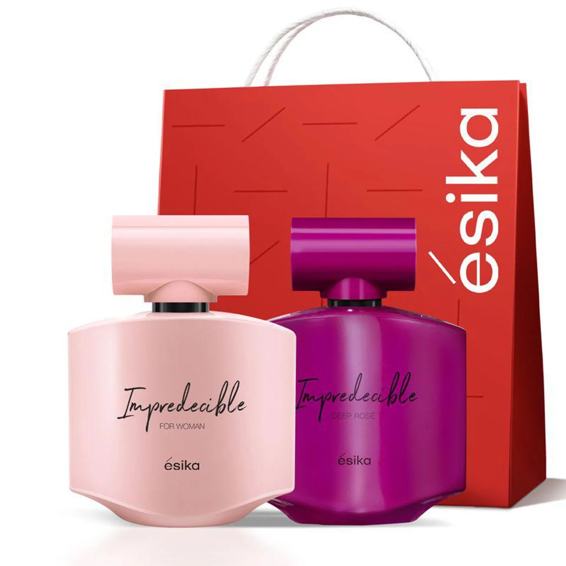Set Perfumes de Mujer Impredecible + Impredecible Deep Rosé