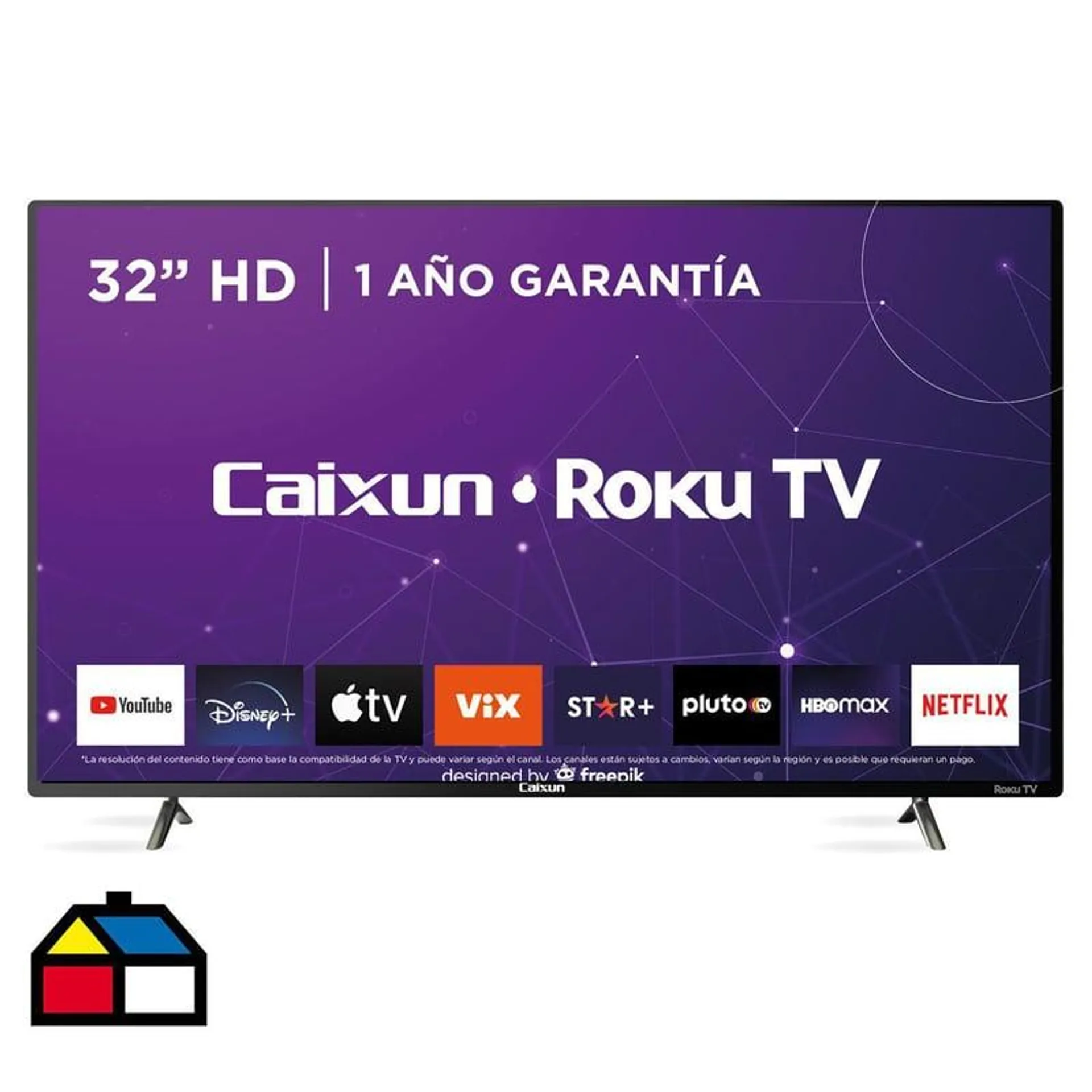 Smart TV LED 32 " HD C32V1HR ROKU