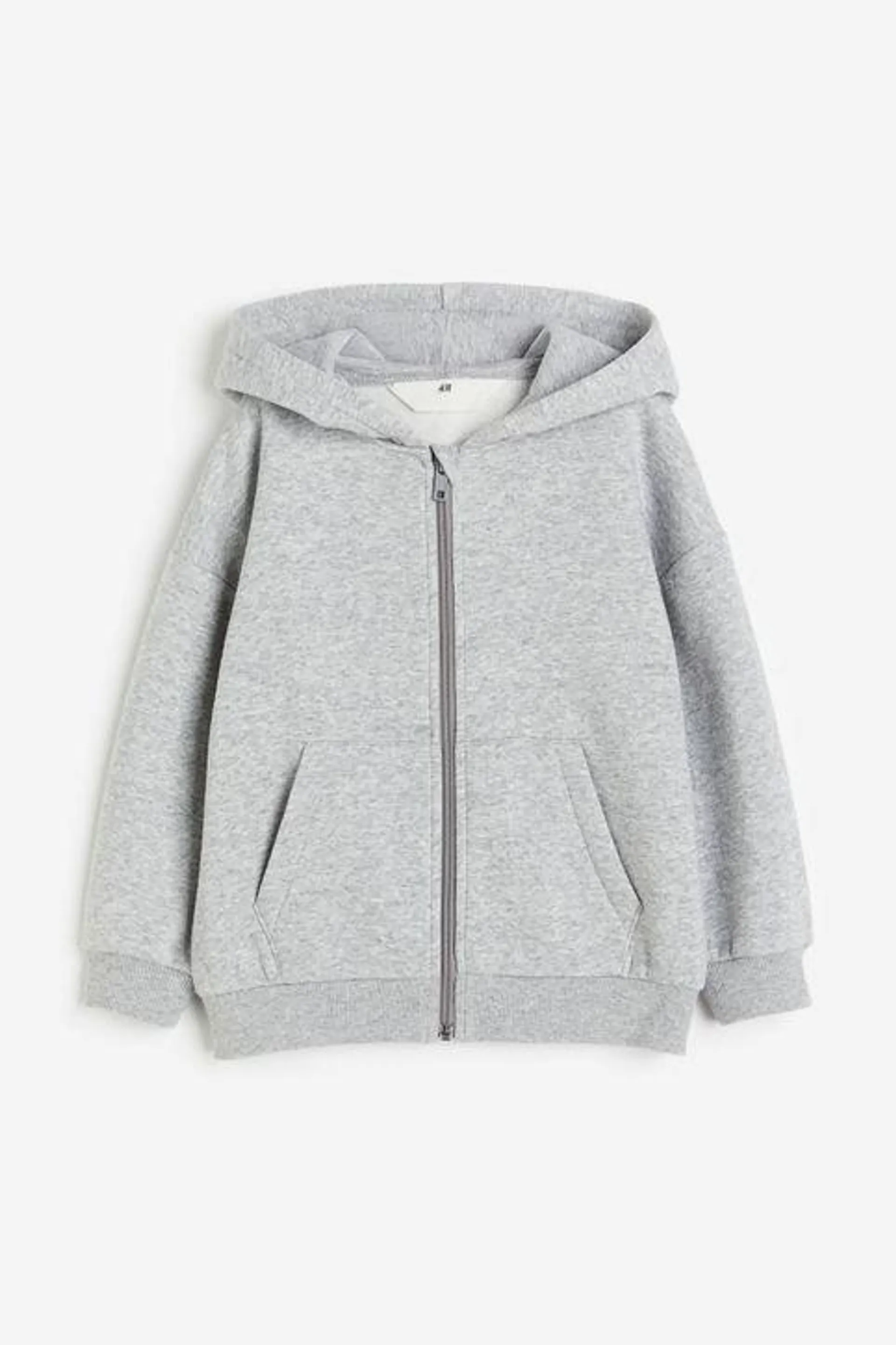 Polerón hoodie con cierre