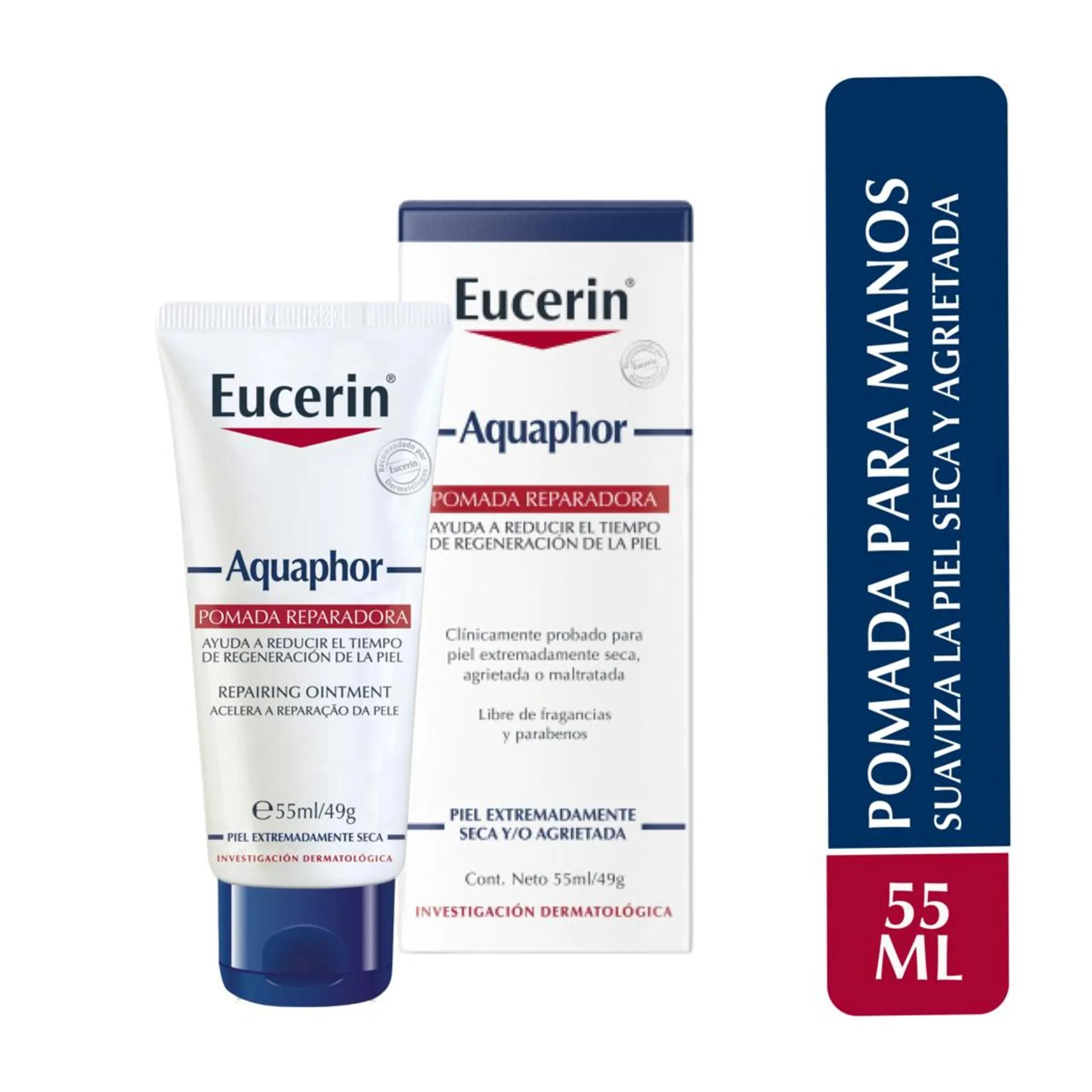 Aquaphor Eucerin Ungüento Cicatrizante Reparador