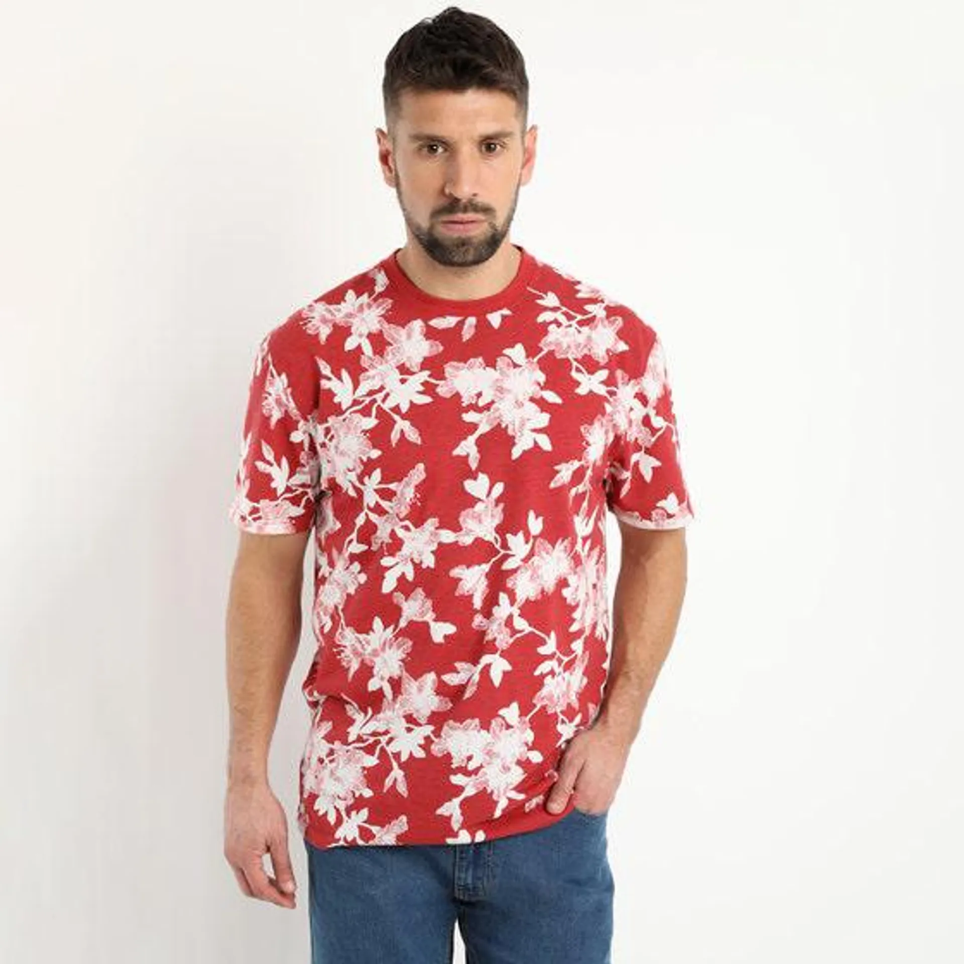 Polera Jersey Print