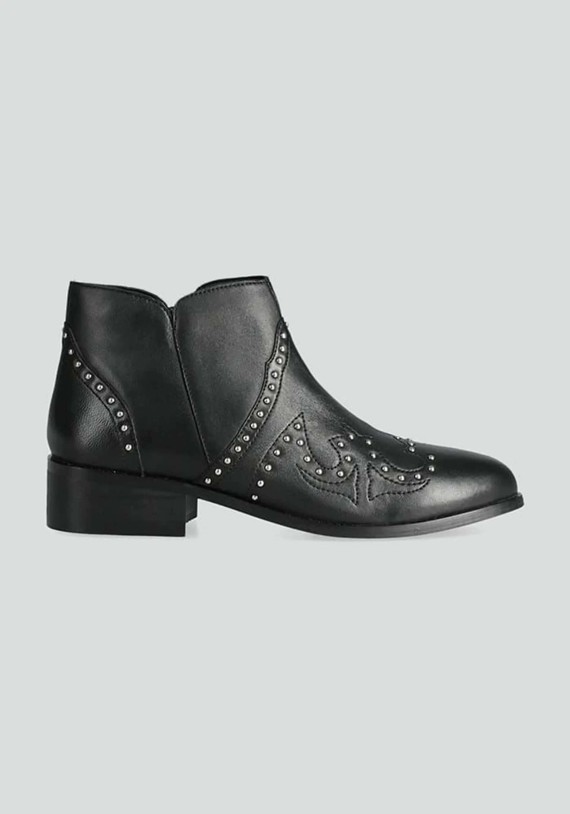 Botin Cuero Umbrale Mujer Aurelie