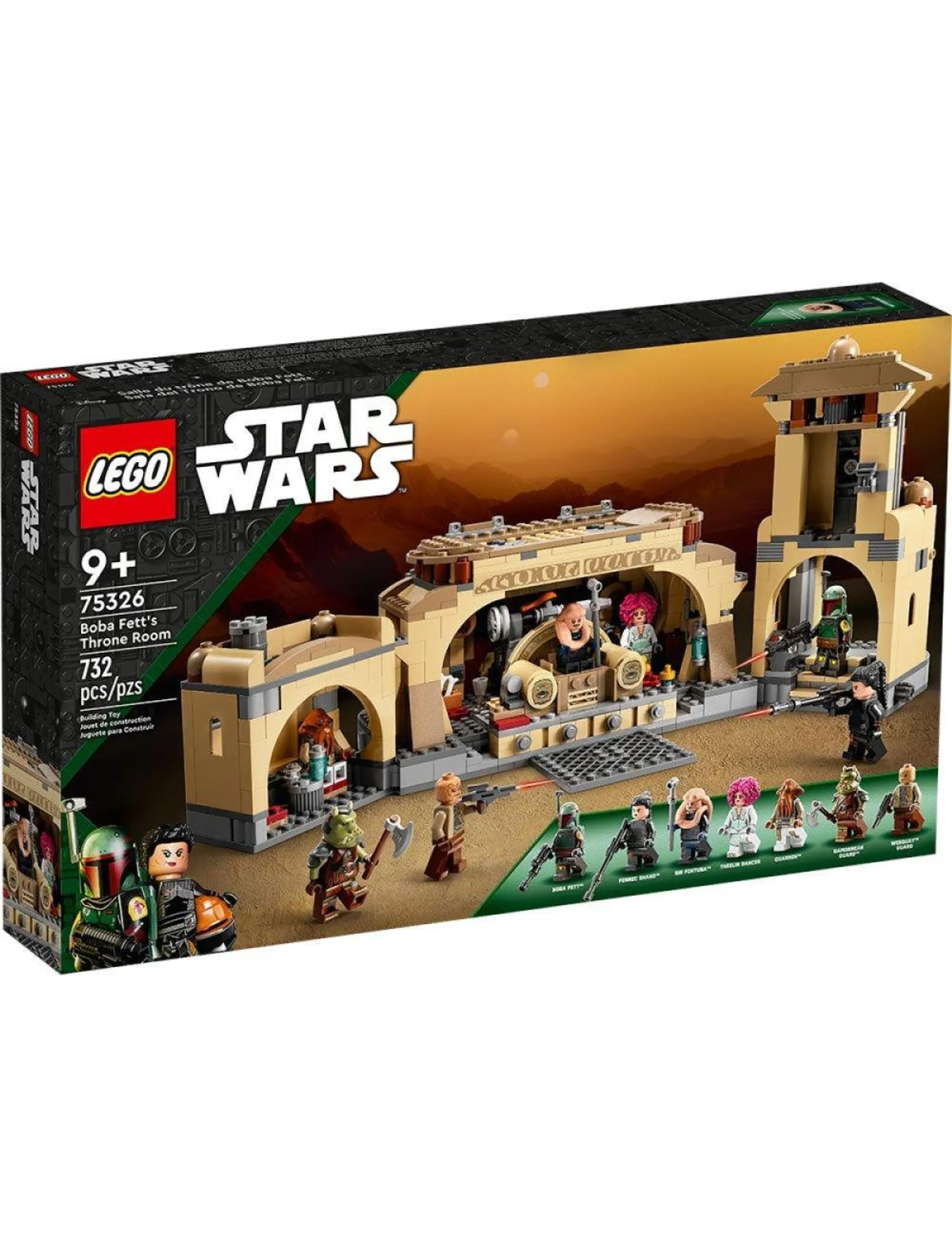 Lego Star Wars - Sala del trono de Bobba Fett