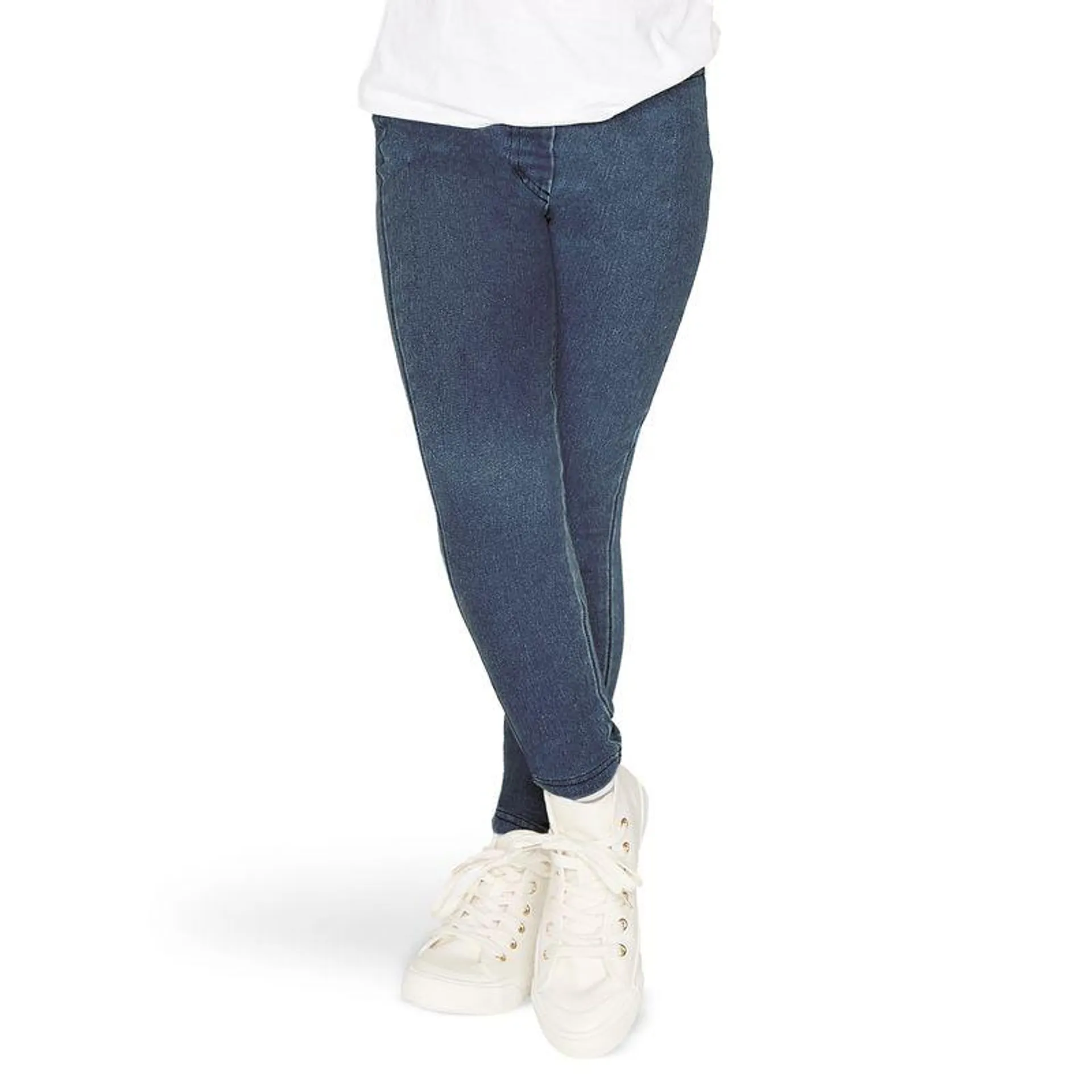 Legging Tipo Jeans Niña Algodón