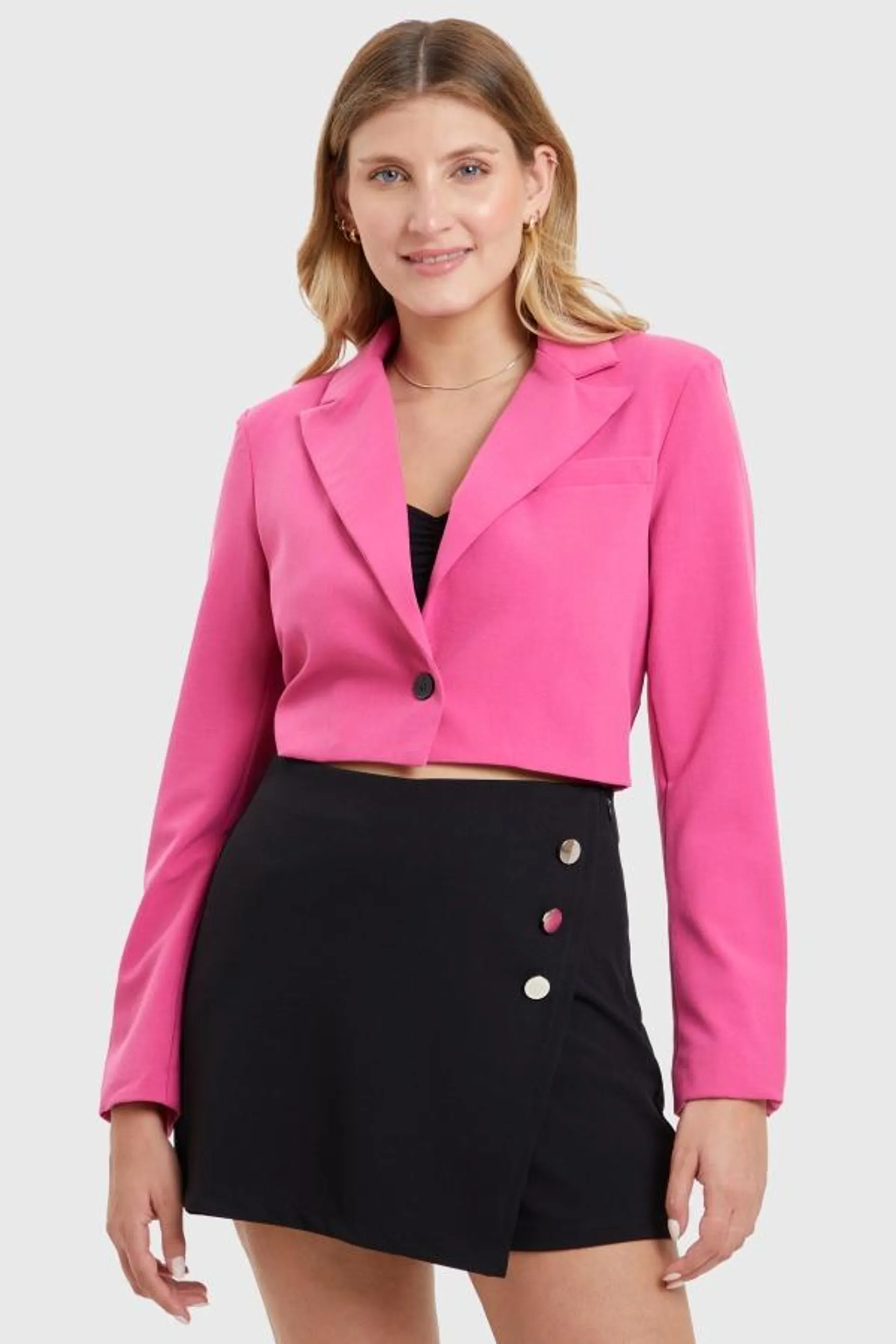 Chaqueta mujer juvenil magenta iii