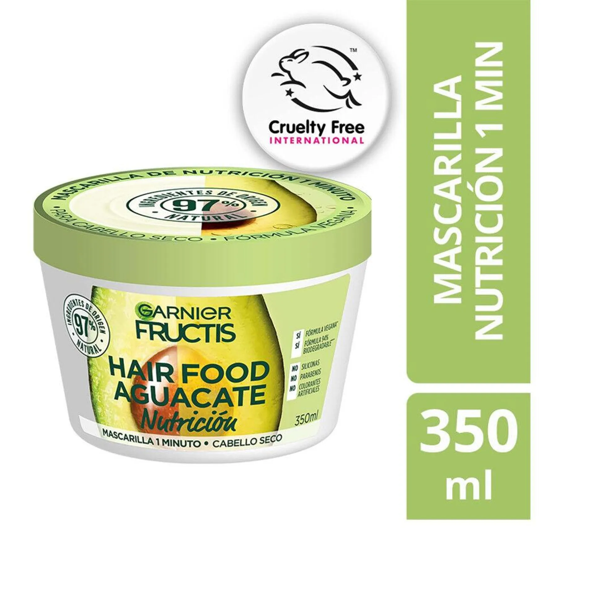 Mascarilla Hair Food Aguacate 350ml