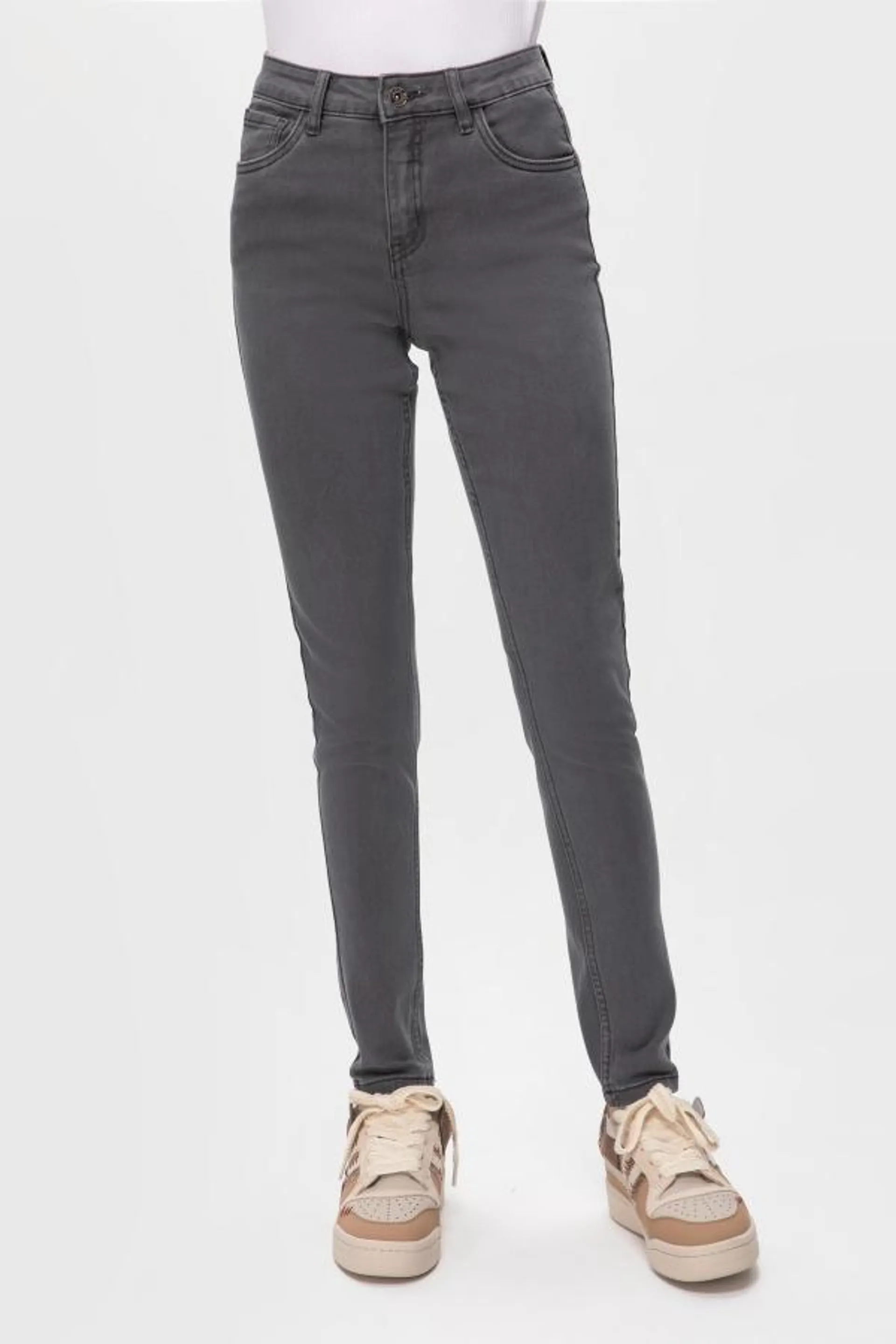 Jeans super skinny emilia gris