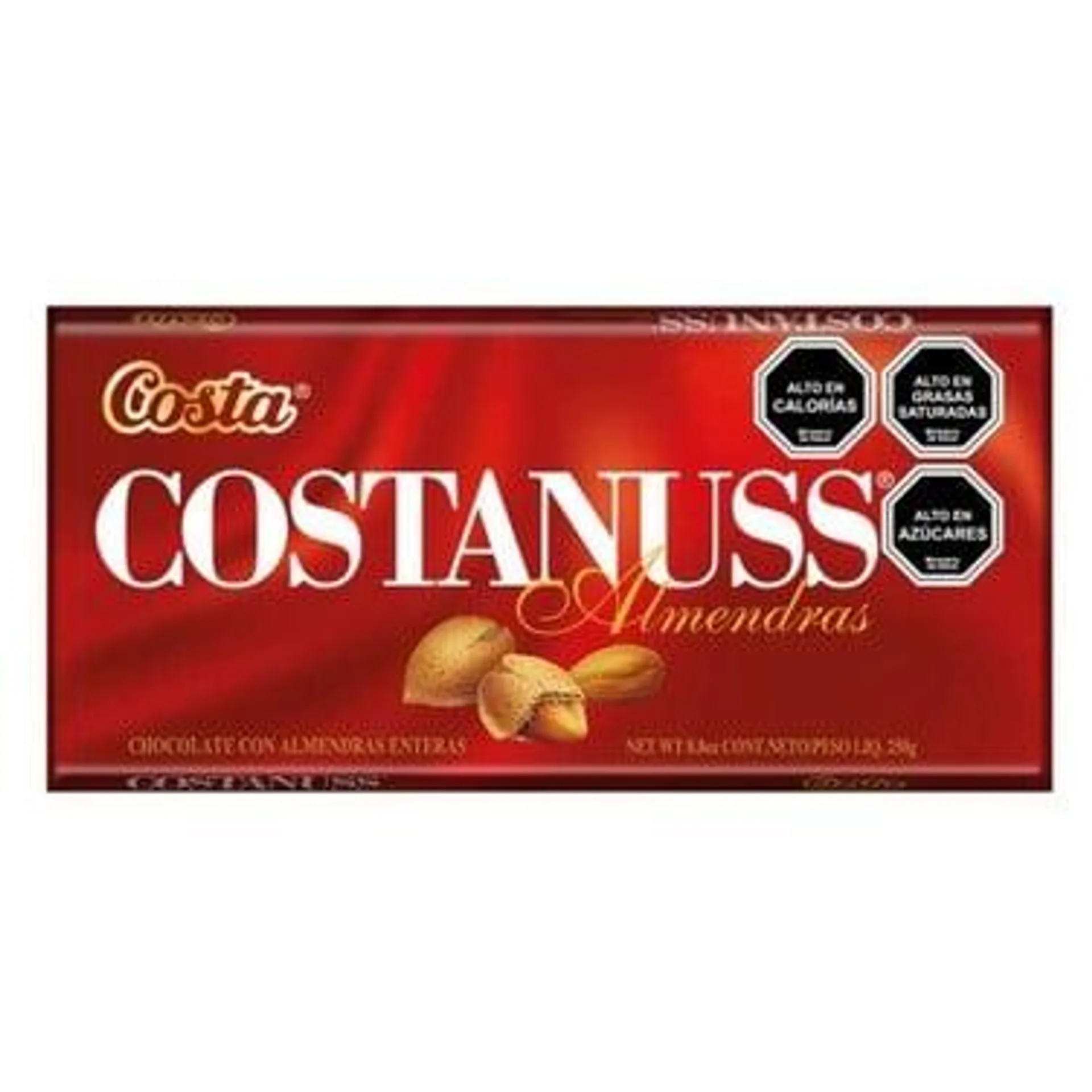 Chocolate Costa Nuss 250 Grs.