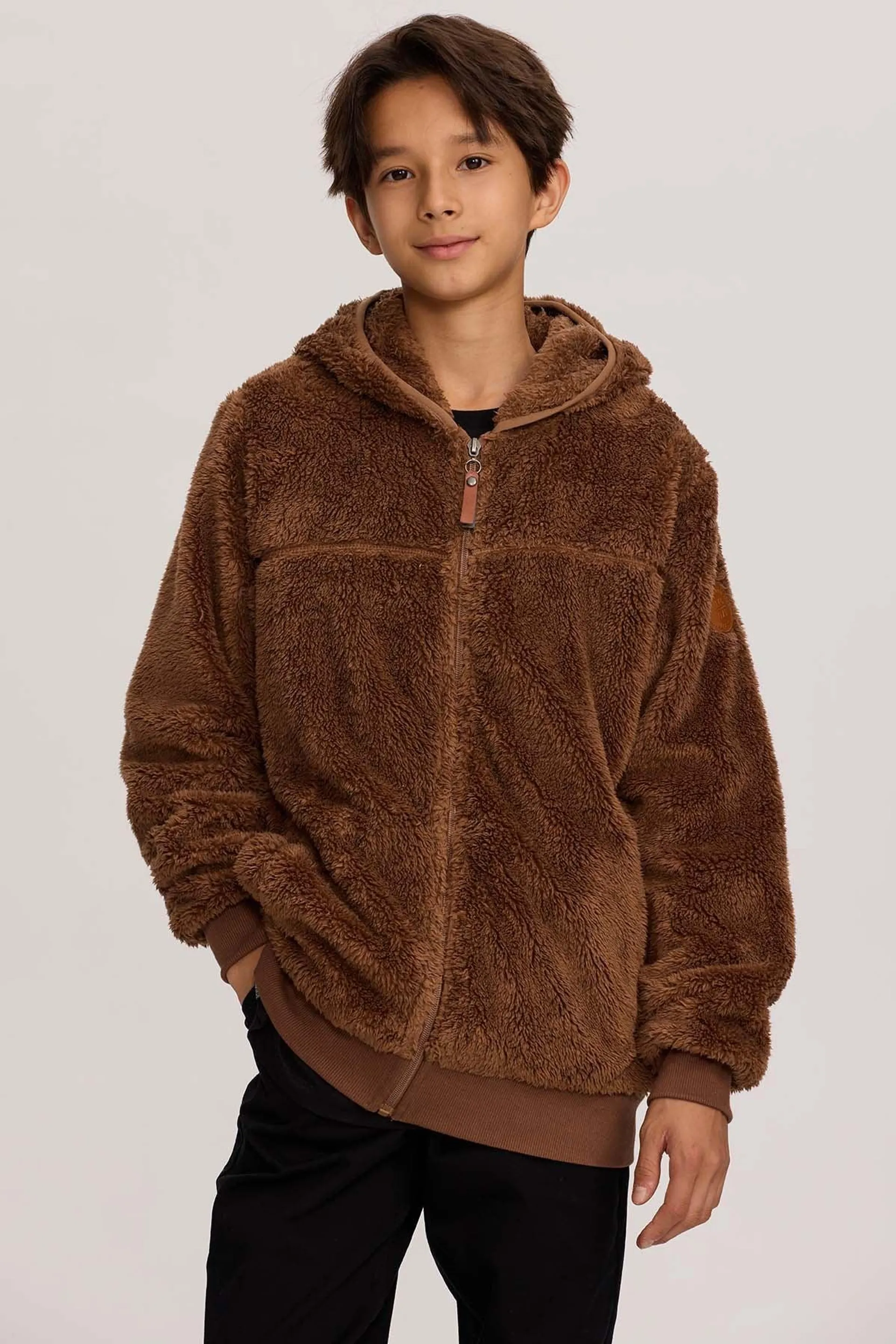 Polar Niño Peludo Camel