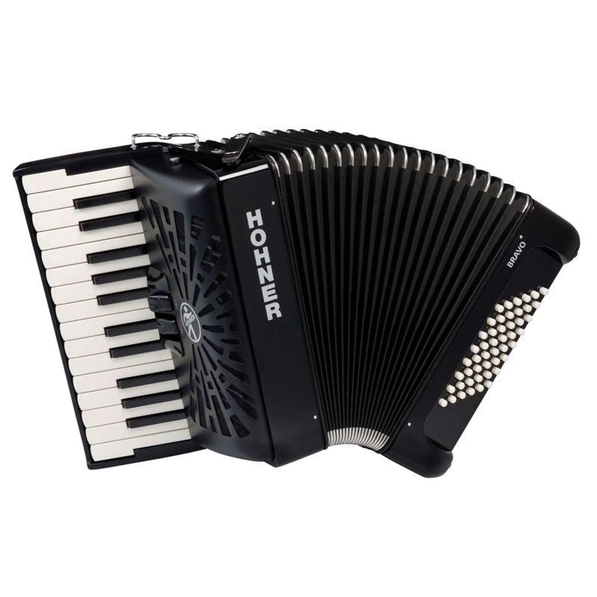 Acordeón Hohner Bravo II 48 A16522 - Black