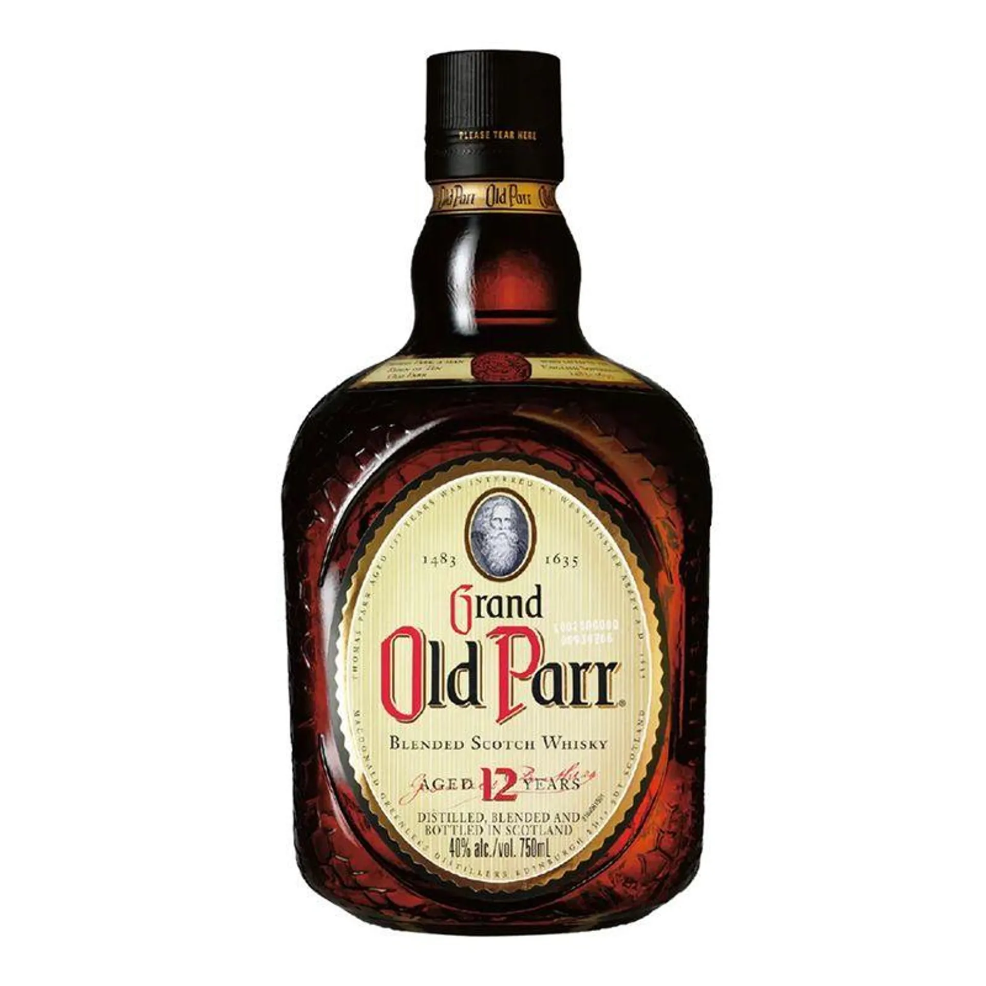 Whisky Old Parr 12 años 750 CC