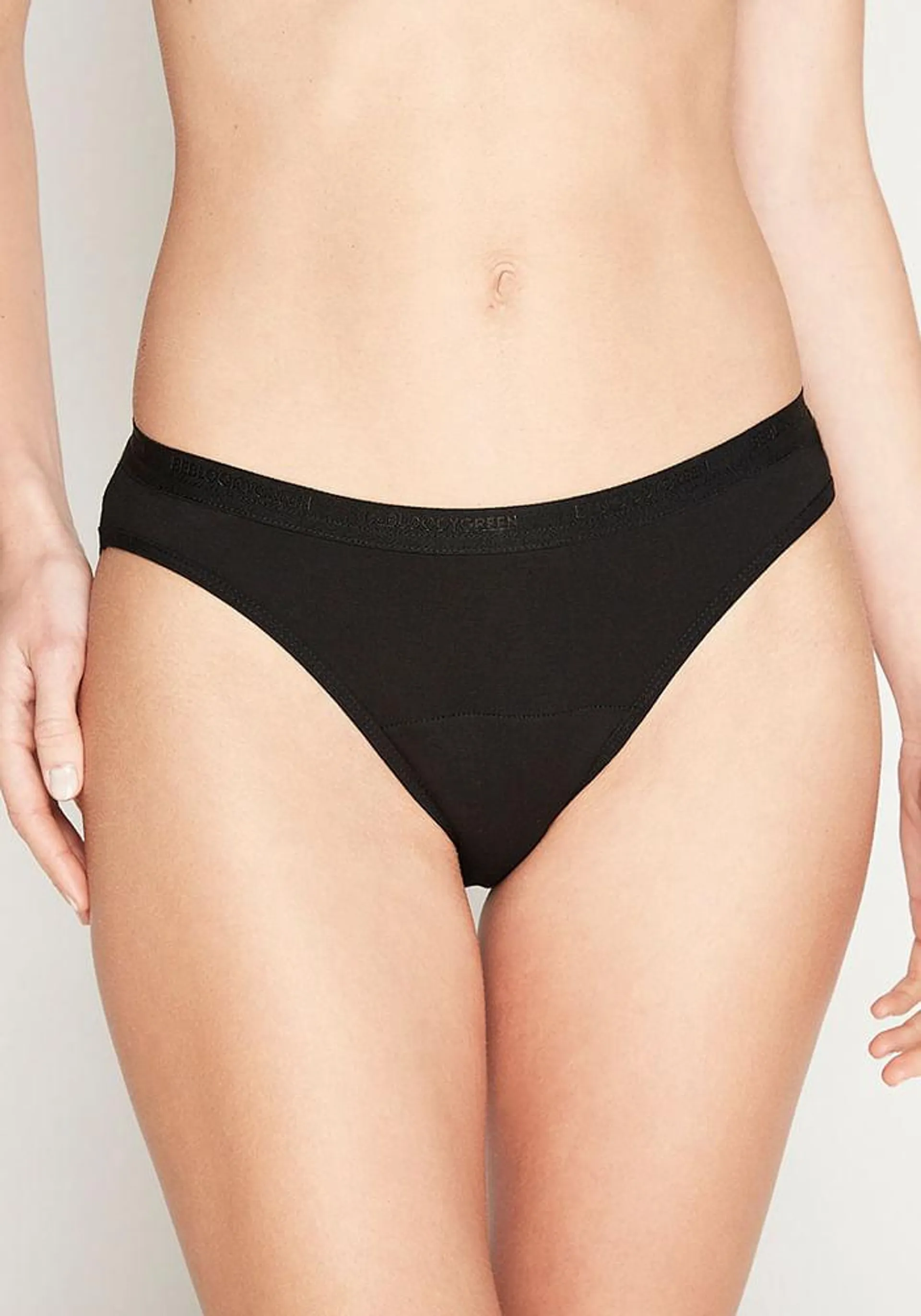 Bikini Flujo Moderado Negro