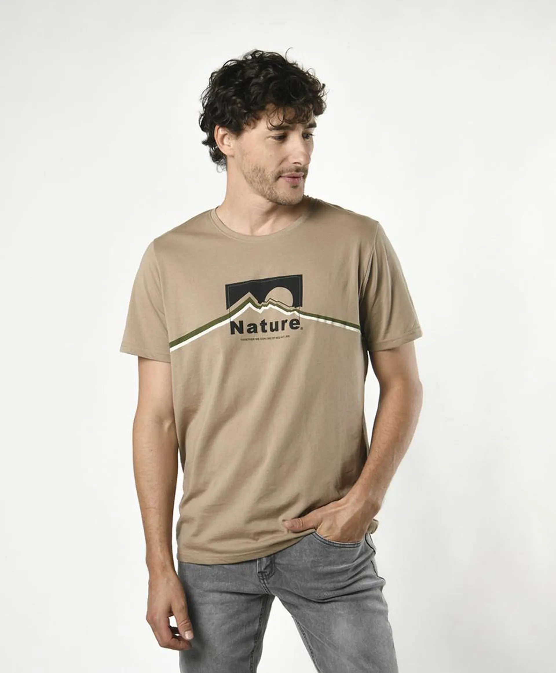 Polera hombre naturaleza