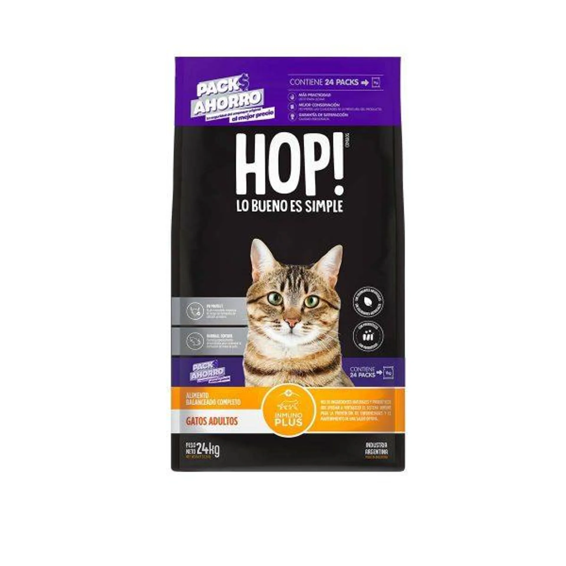 Hop! Pack Ahorro Gato 24 Kgs