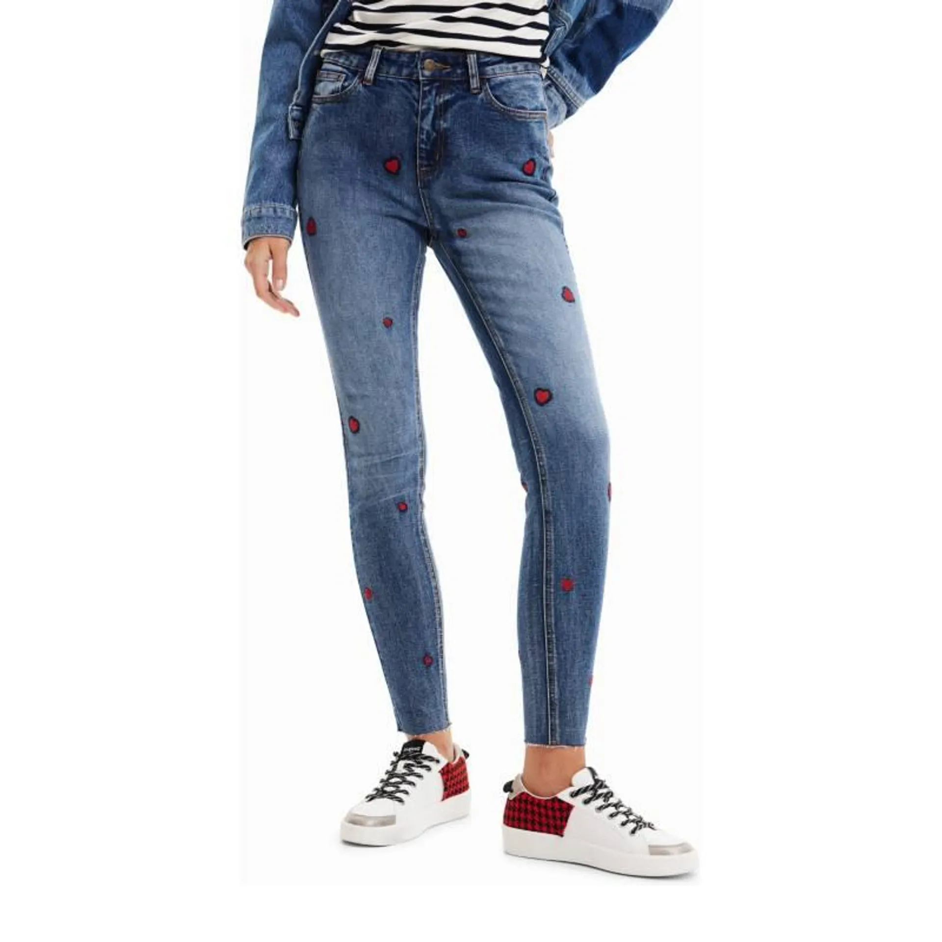 Desigual Jeans Skinny Mujer