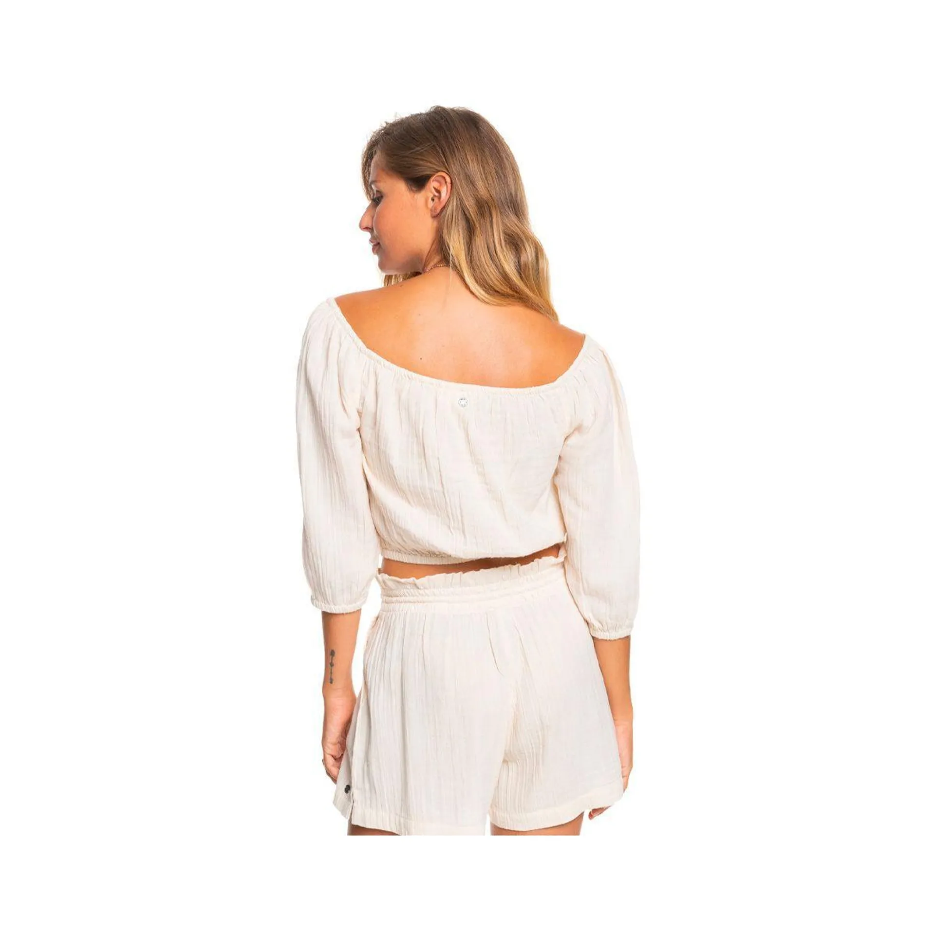 Blusa Roxy Sunny Crush Mujer Blanco