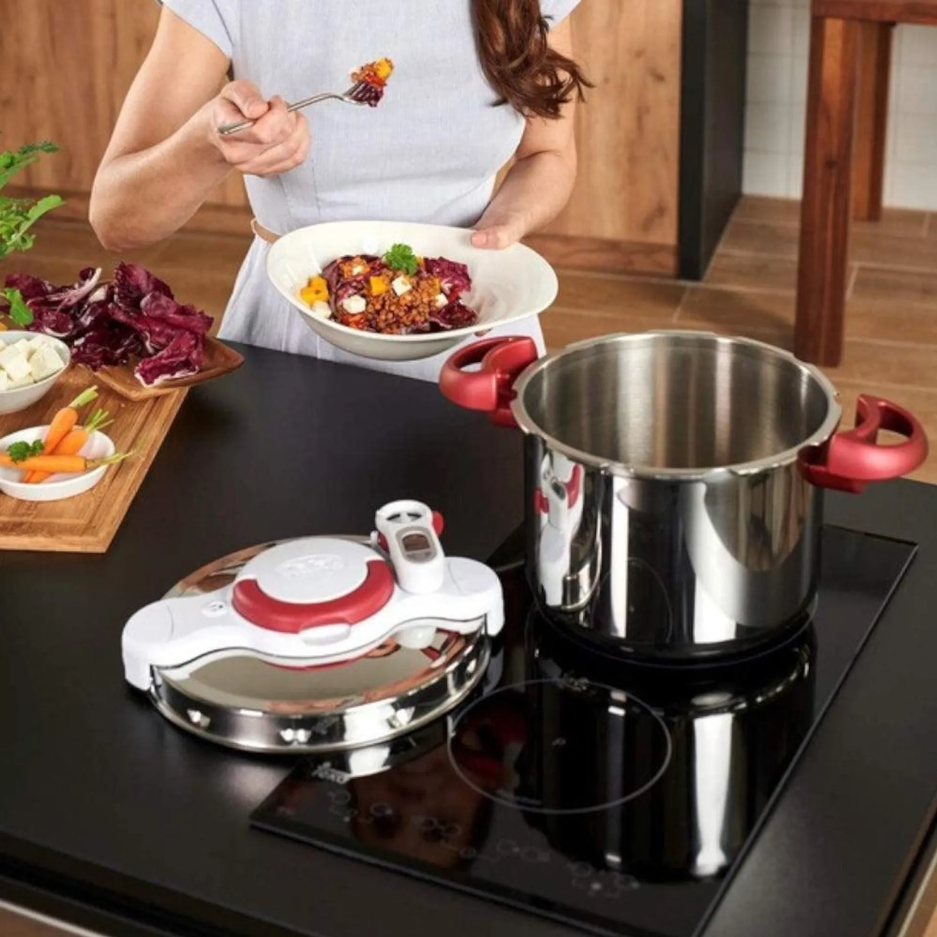 Olla A Presión Clipso Minut Perfect 7.5 Lts Tefal