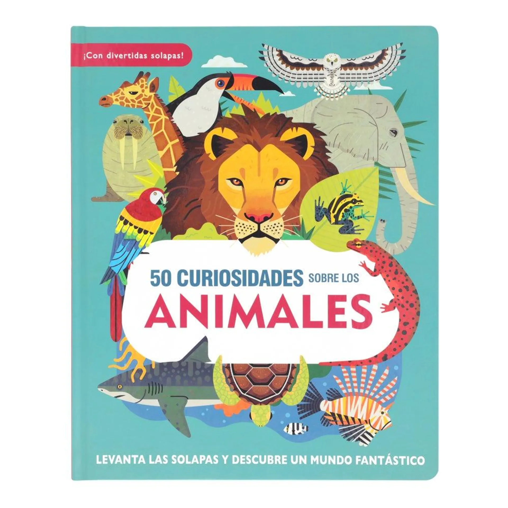 Libro "50 curiosidades sobre los animales"