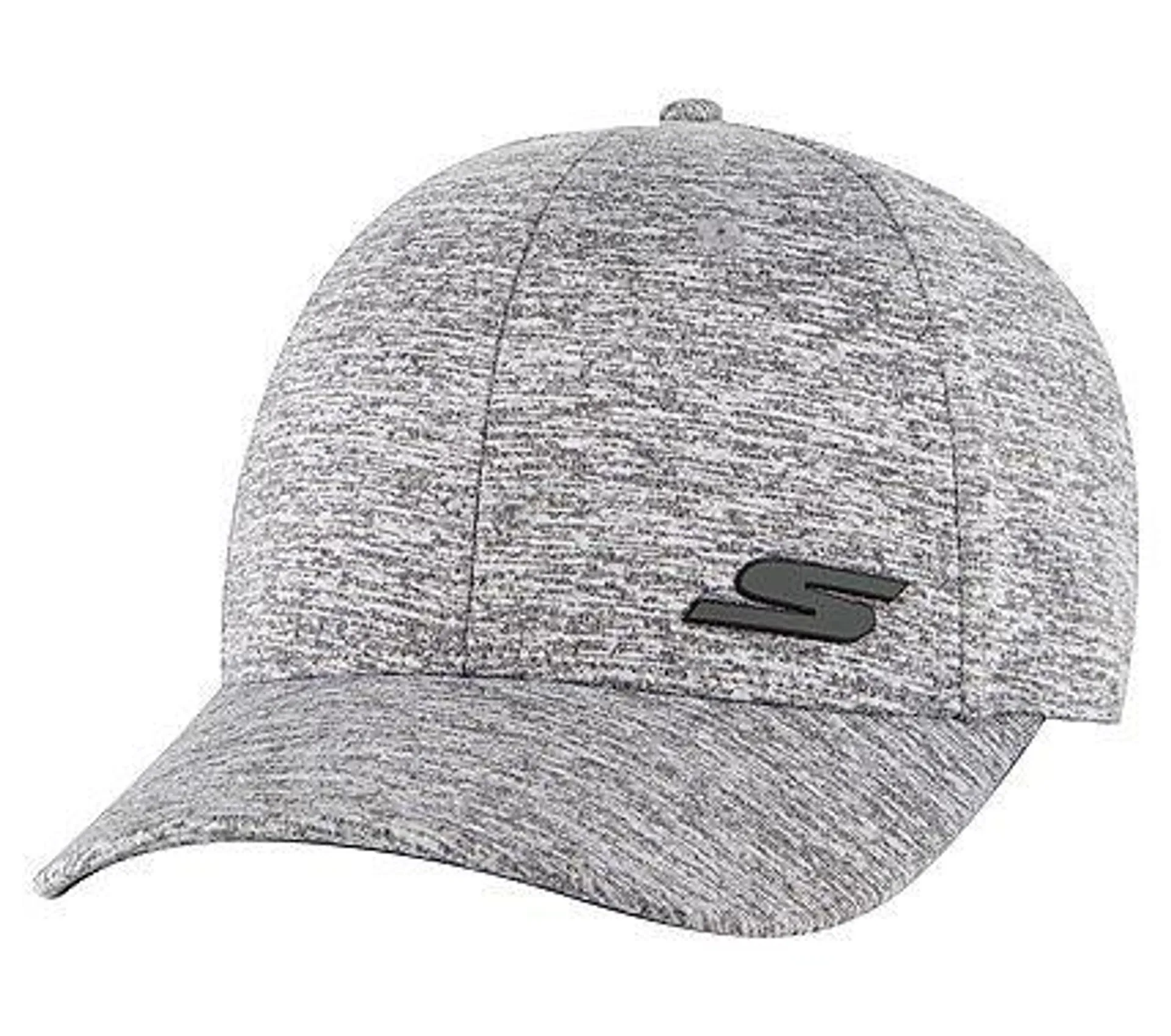 Women's Hat - Space Dye Baseball Grey