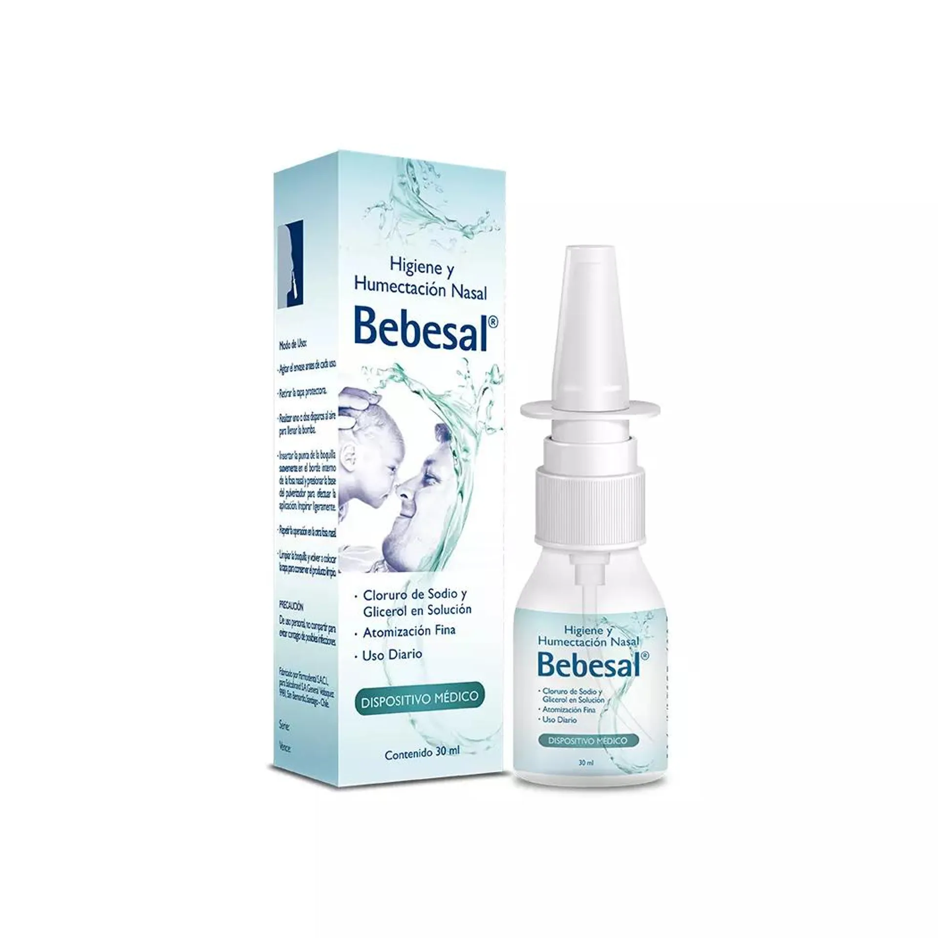 Solución nasal para bebés