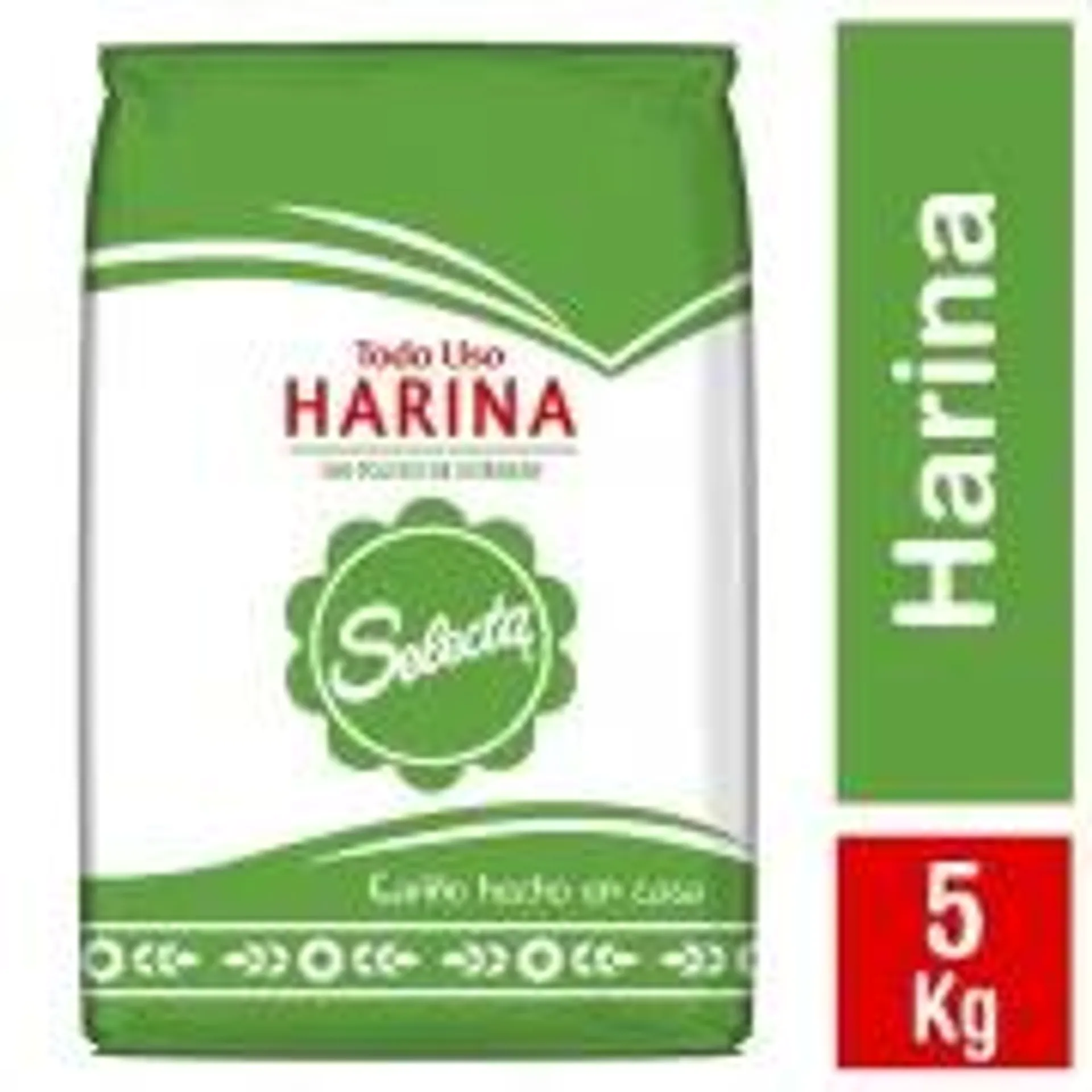 Harina Sin Polvos De Hornear, 5 Kg