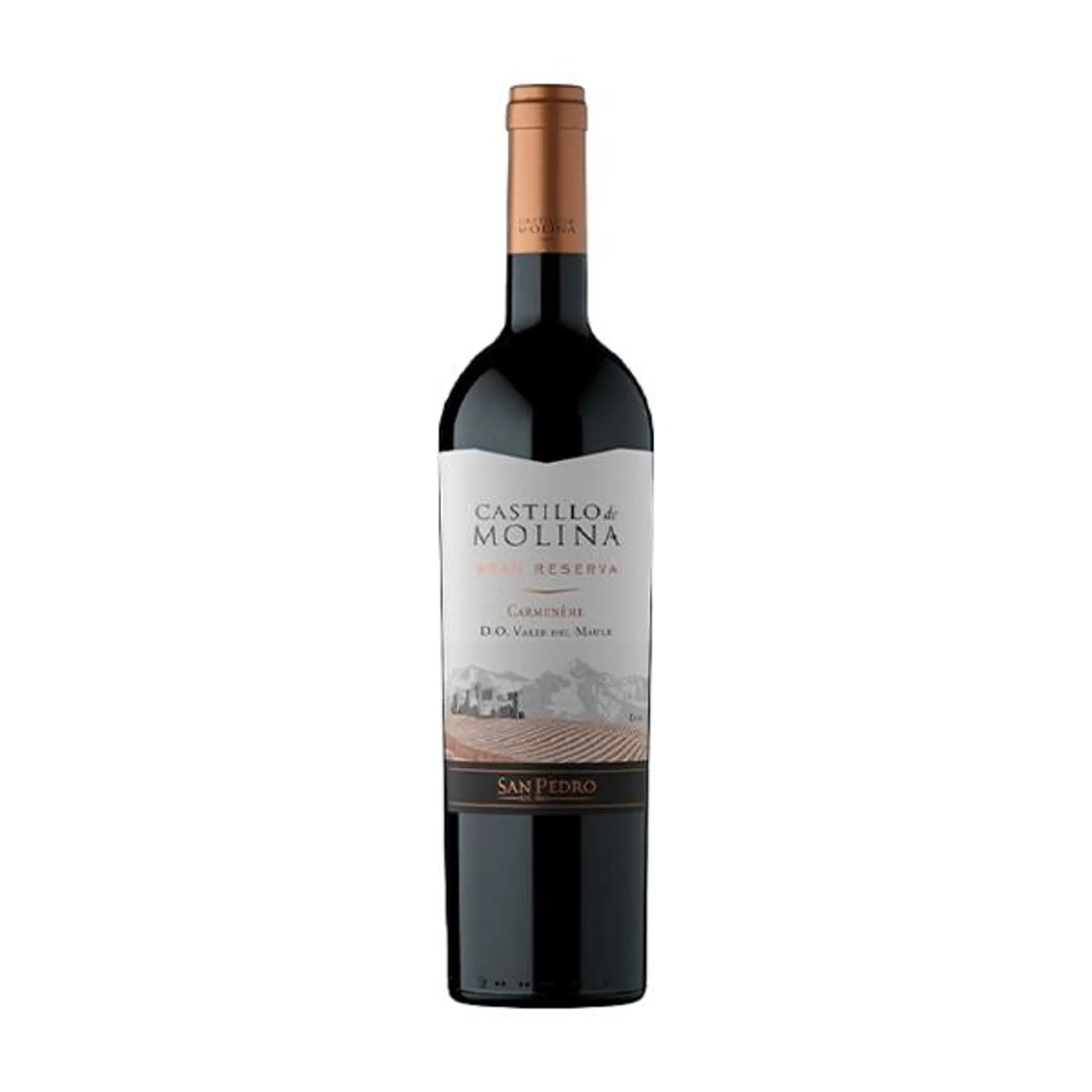 Vino Castillo de Molina Gran Reserva Carmenere 750 CC